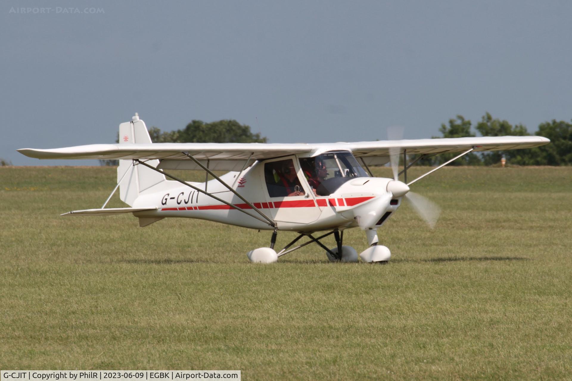 G-CJIT, 2016 Comco  Ikarus C42 FB100 Bravo C/N 1608-7466, G-CJIT 2016 Comco Ikarus C42 FB100 AeroExpo Sywell
