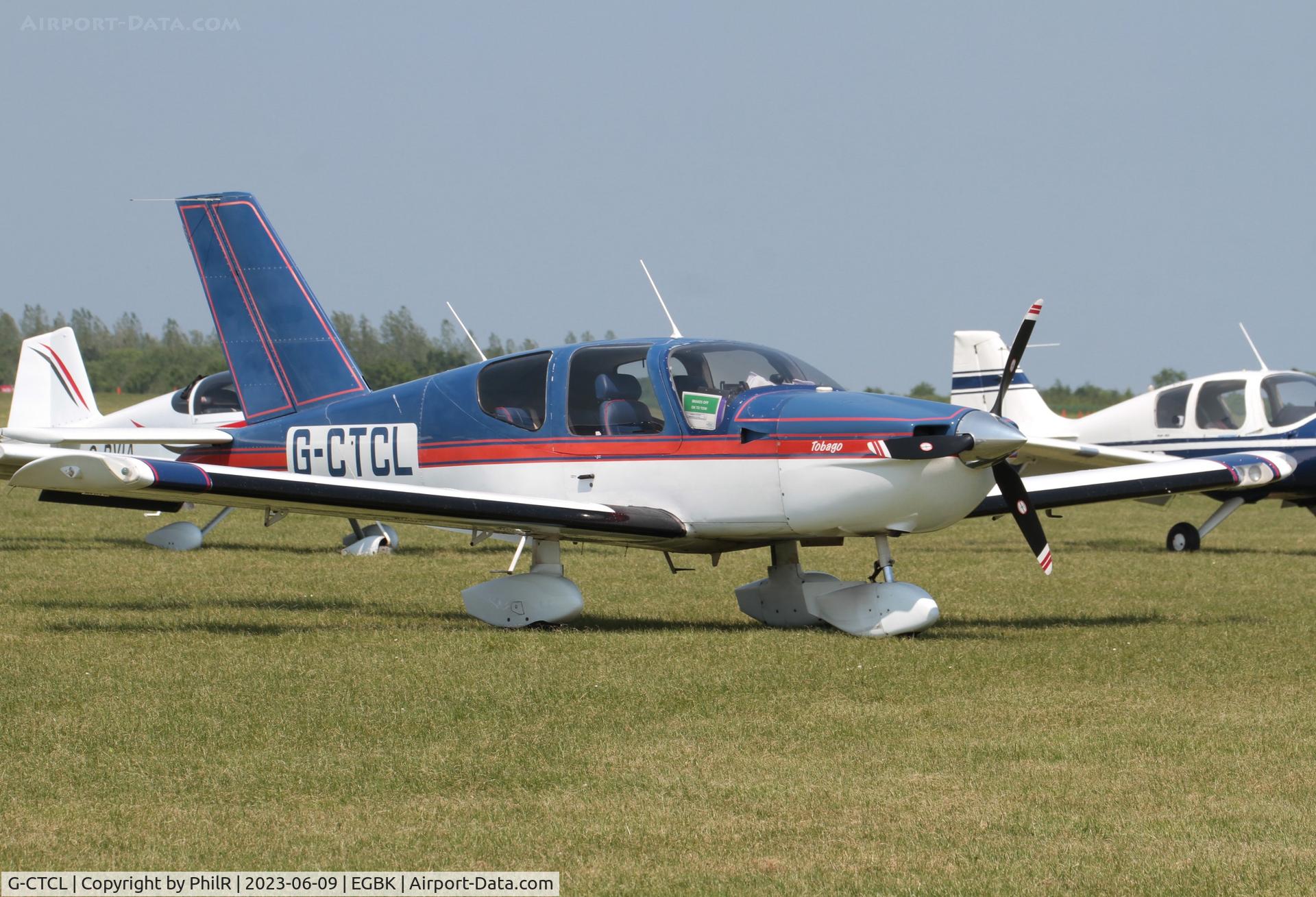 G-CTCL, 1990 Socata TB-10 Tobago C/N 1107, G-CTCL 1990 SOCATA TB10 Tobago AeroExpo Sywell(1)