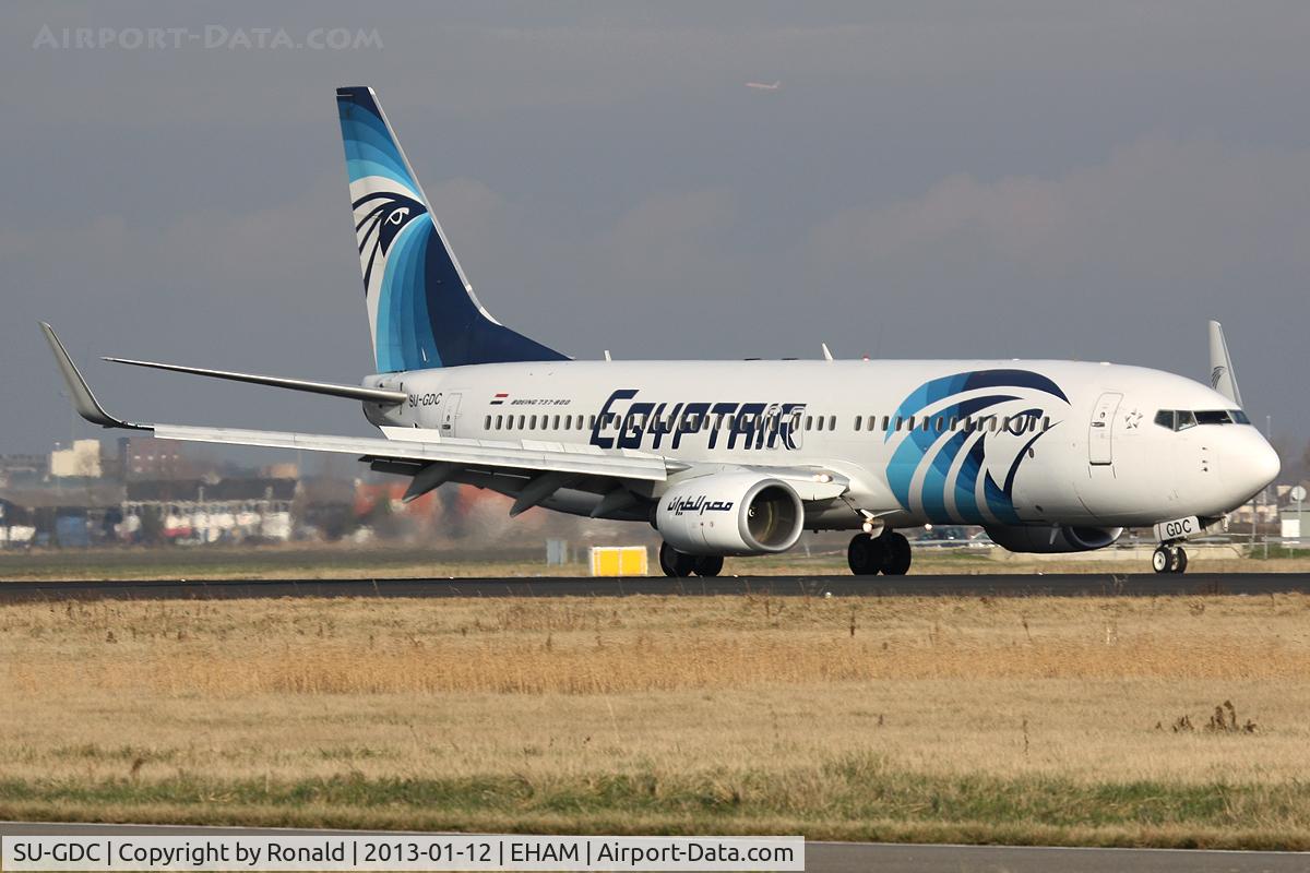 SU-GDC, 2009 Boeing 737-866 C/N 35564, at spl
