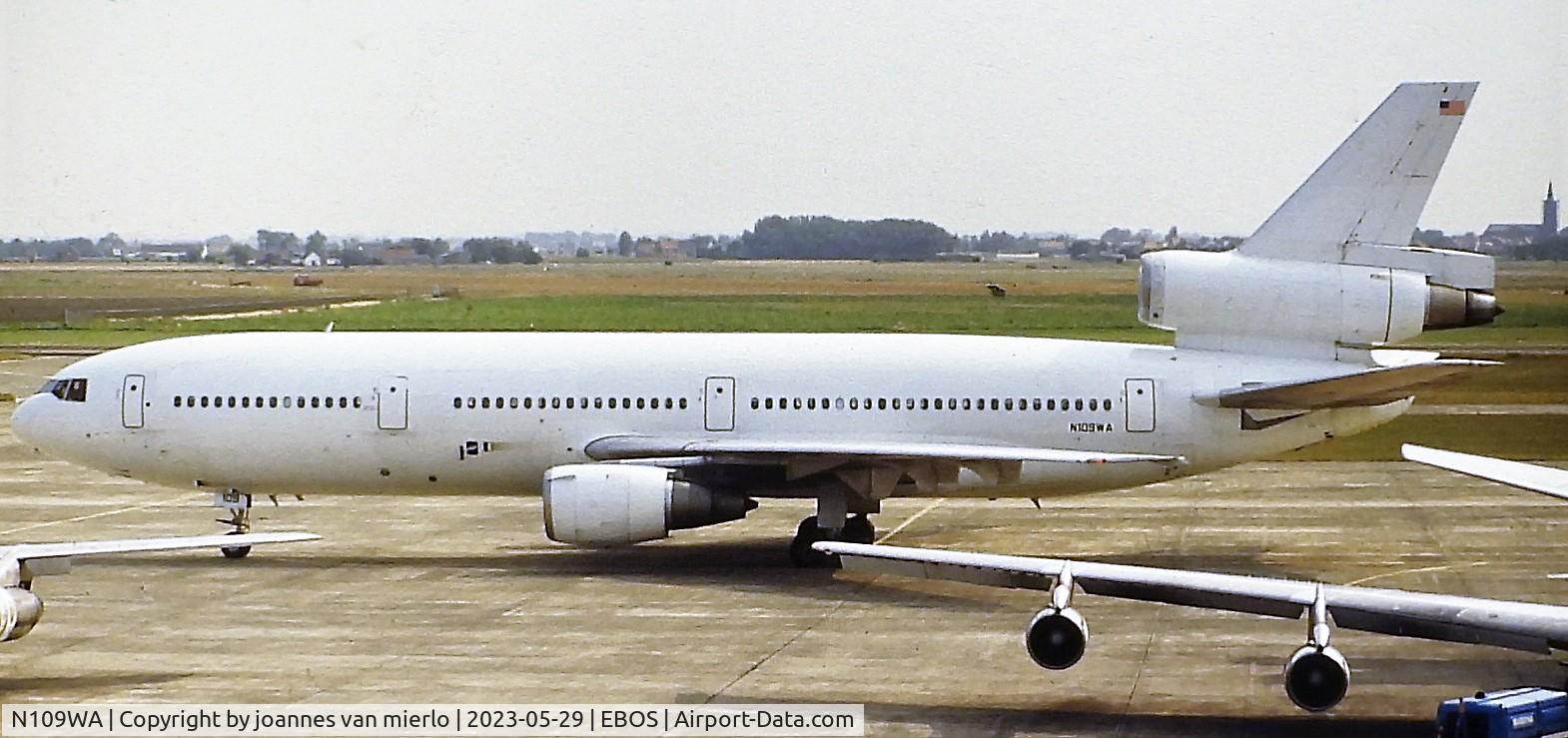 N109WA, 1980 McDonnell Douglas DC-10-30F C/N 47819, Slide scan