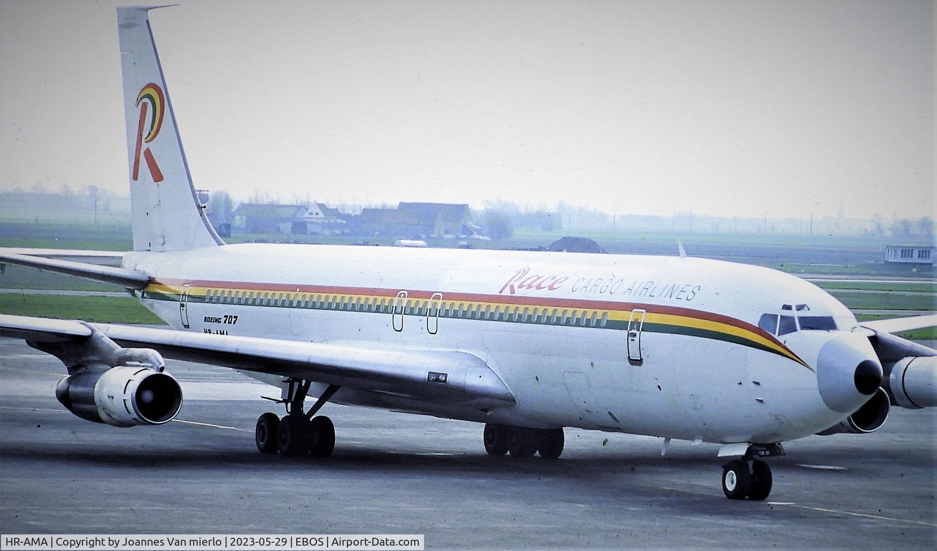 HR-AMA, 1967 Boeing 707-347C C/N 19964, Slide scan