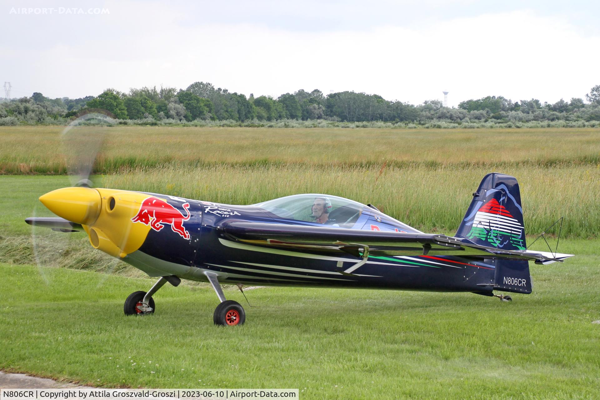 N806CR, 2010 Corvus CA-41 Racer C/N CA 41 002, Balatonfokajár Airport, Hungary