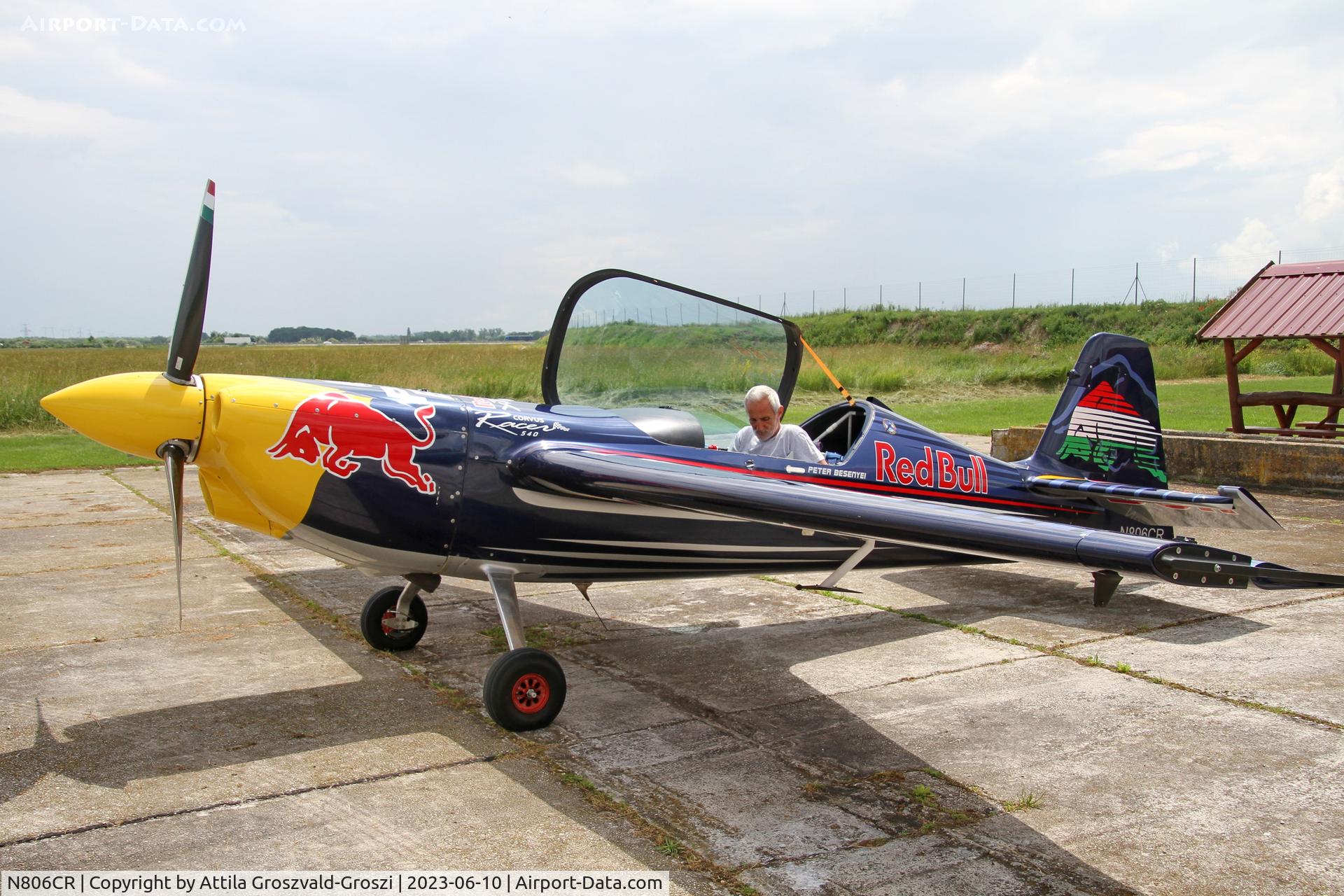 N806CR, 2010 Corvus CA-41 Racer C/N CA 41 002, Balatonfokajár Airport, Hungary