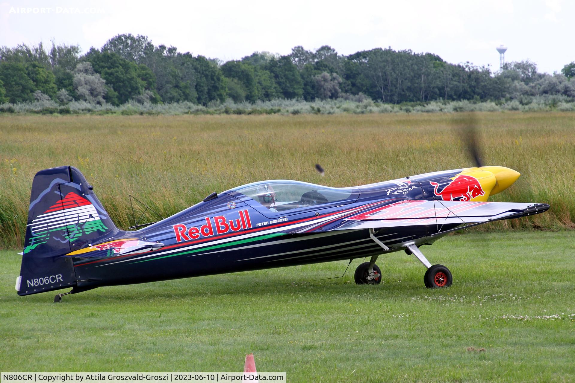 N806CR, 2010 Corvus CA-41 Racer C/N CA 41 002, Balatonfokajár Airport, Hungary