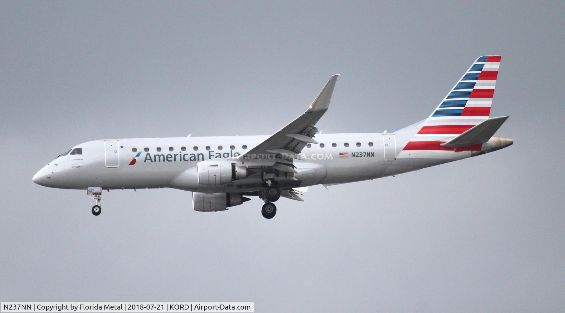 N237NN, 2016 Embraer 175LR (ERJ-170-200LR) C/N 17000575, Envoy/Eagle E175 zx