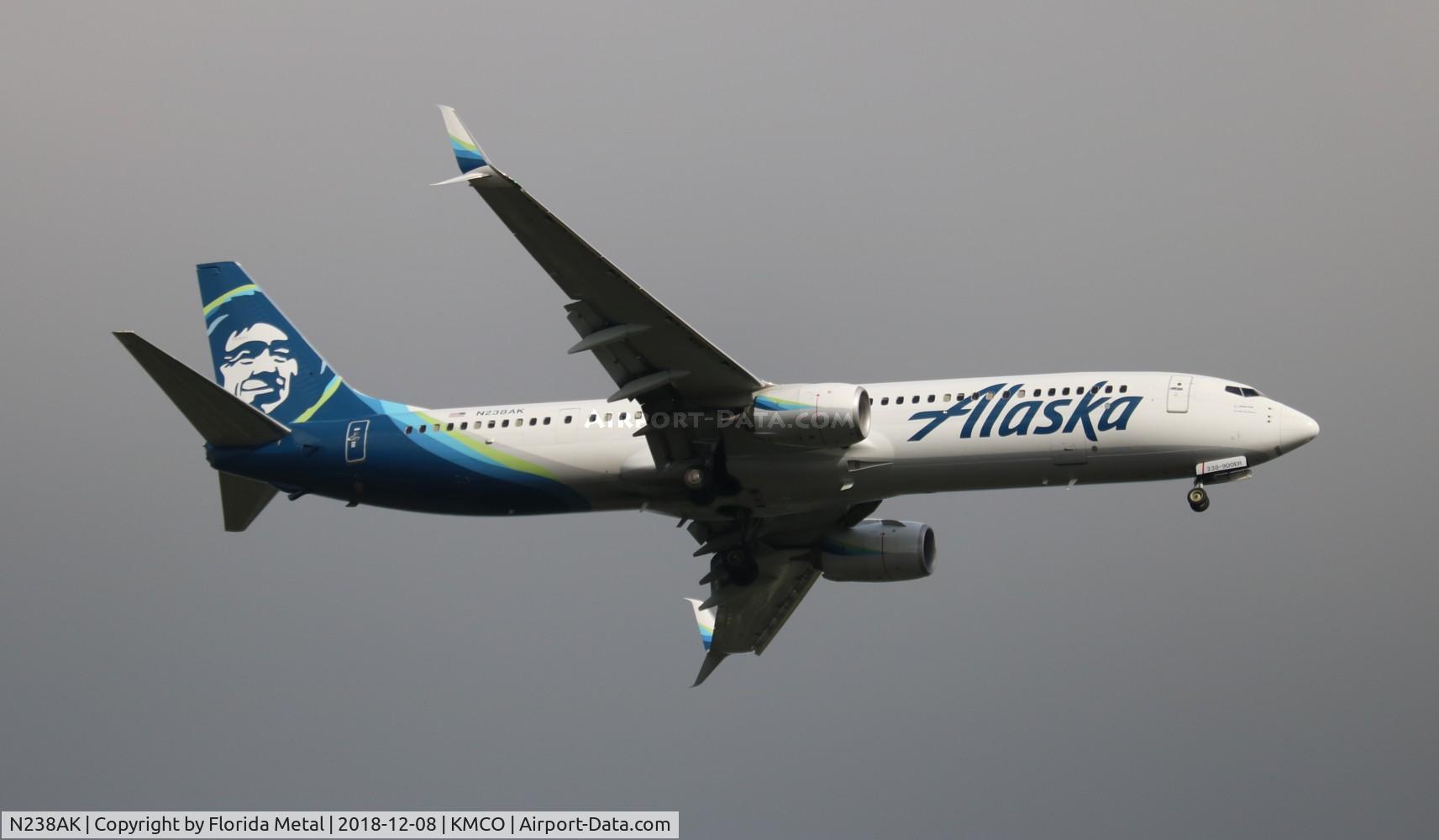 N238AK, 2016 Boeing 737-990/ER C/N 62681, ASA 739 nc zx