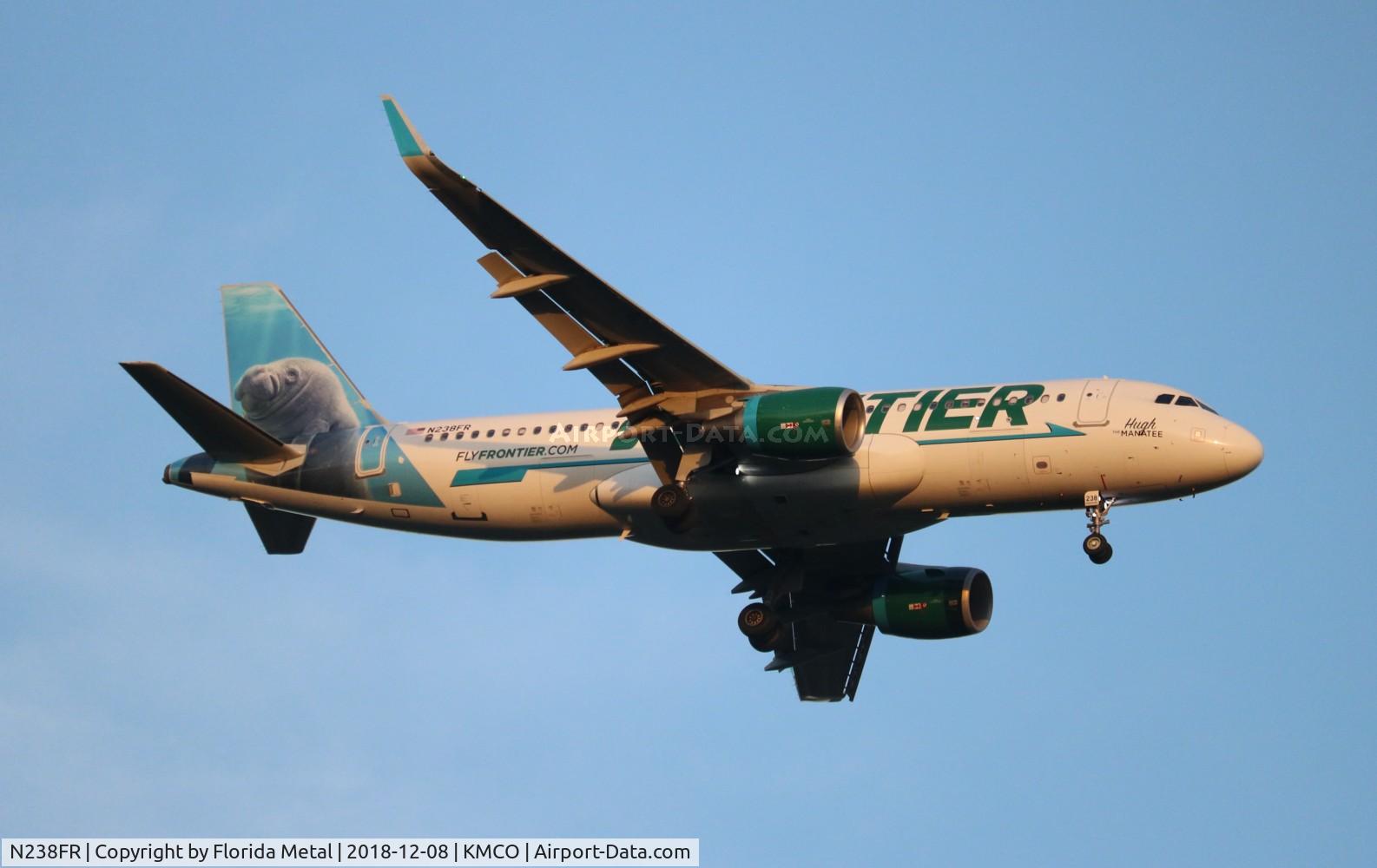 N238FR, 2016 Airbus A320-214 C/N 7458, FFT A320 Hugh zx