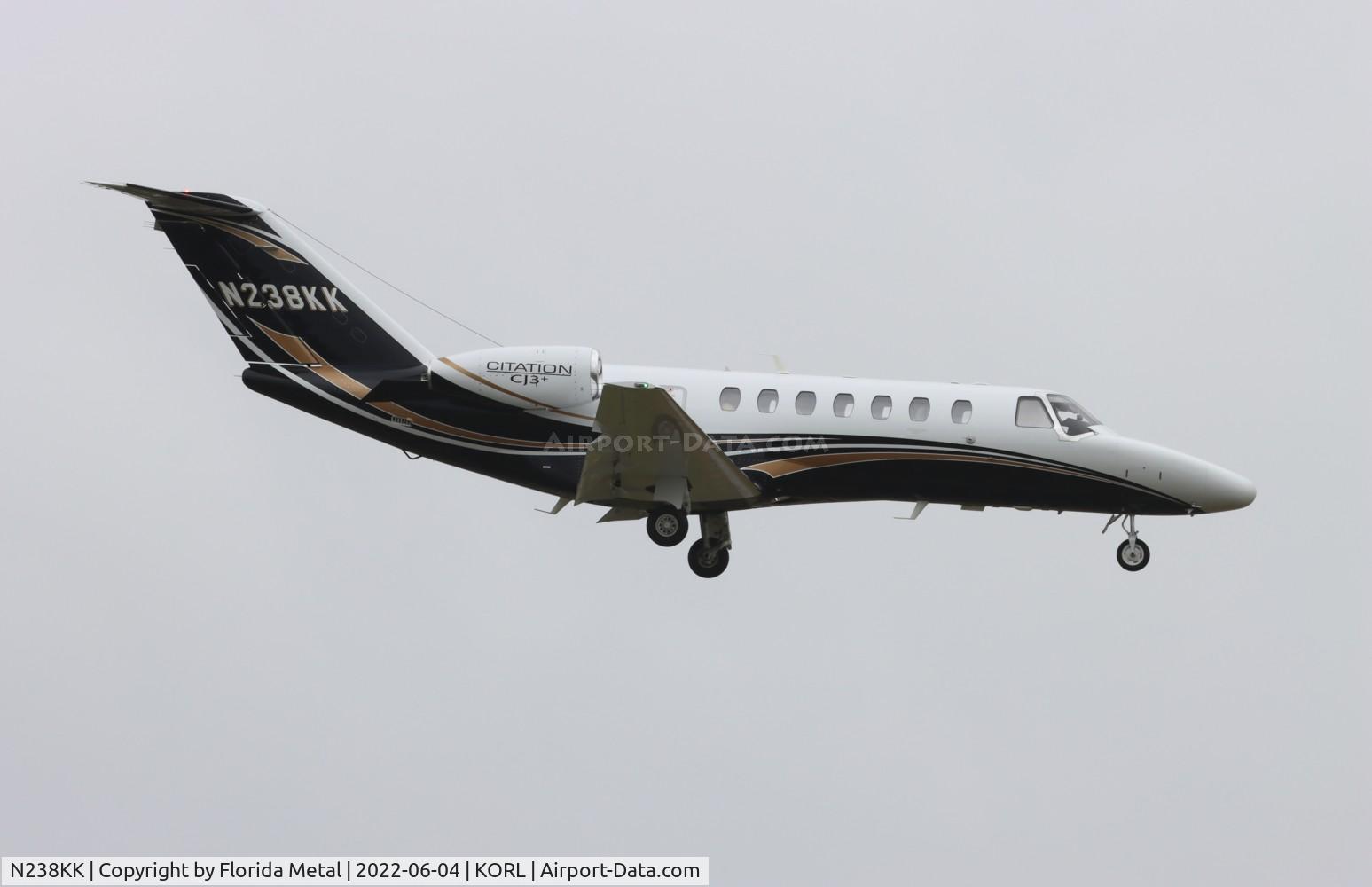 N238KK, 2021 Cessna 525B CitationJet CJ3+ C/N 525B0653, C525B zx