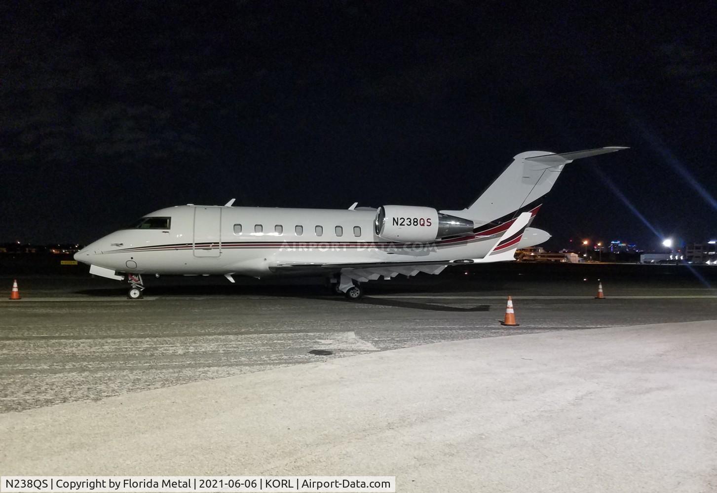 N238QS, 2007 Bombardier CL-650 C/N 6129, Challenger 650 zx