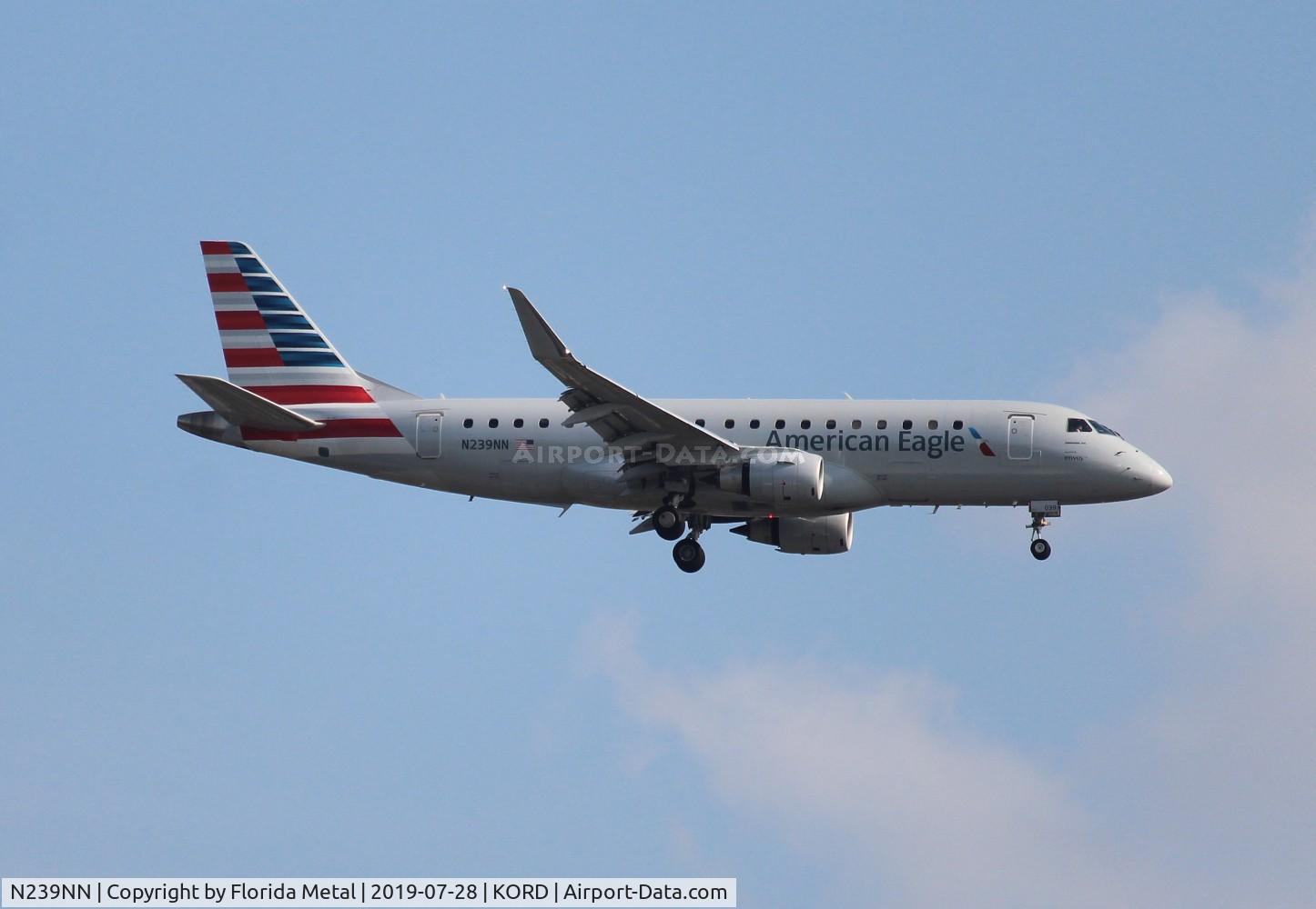 N239NN, 2016 Embraer 175LR (ERJ-170-200LR) C/N 17000586, Envoy/Eagle E175 zx ORD 28C