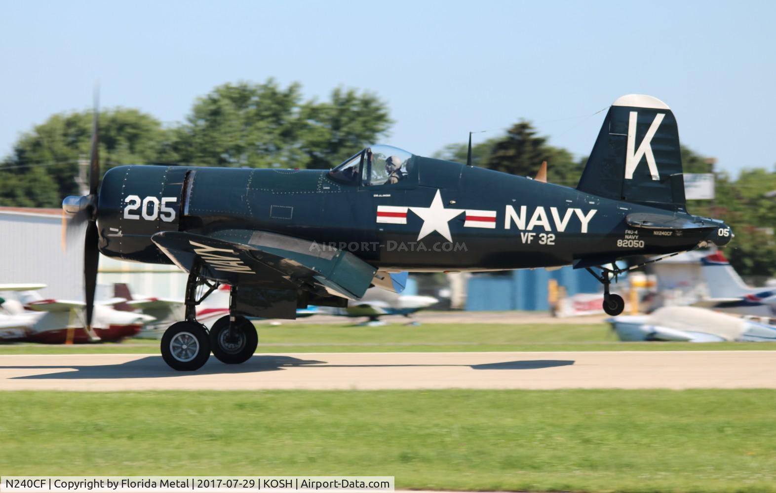 N240CF, 1945 Vought F4U-4 Corsair C/N 9513, F4U zx