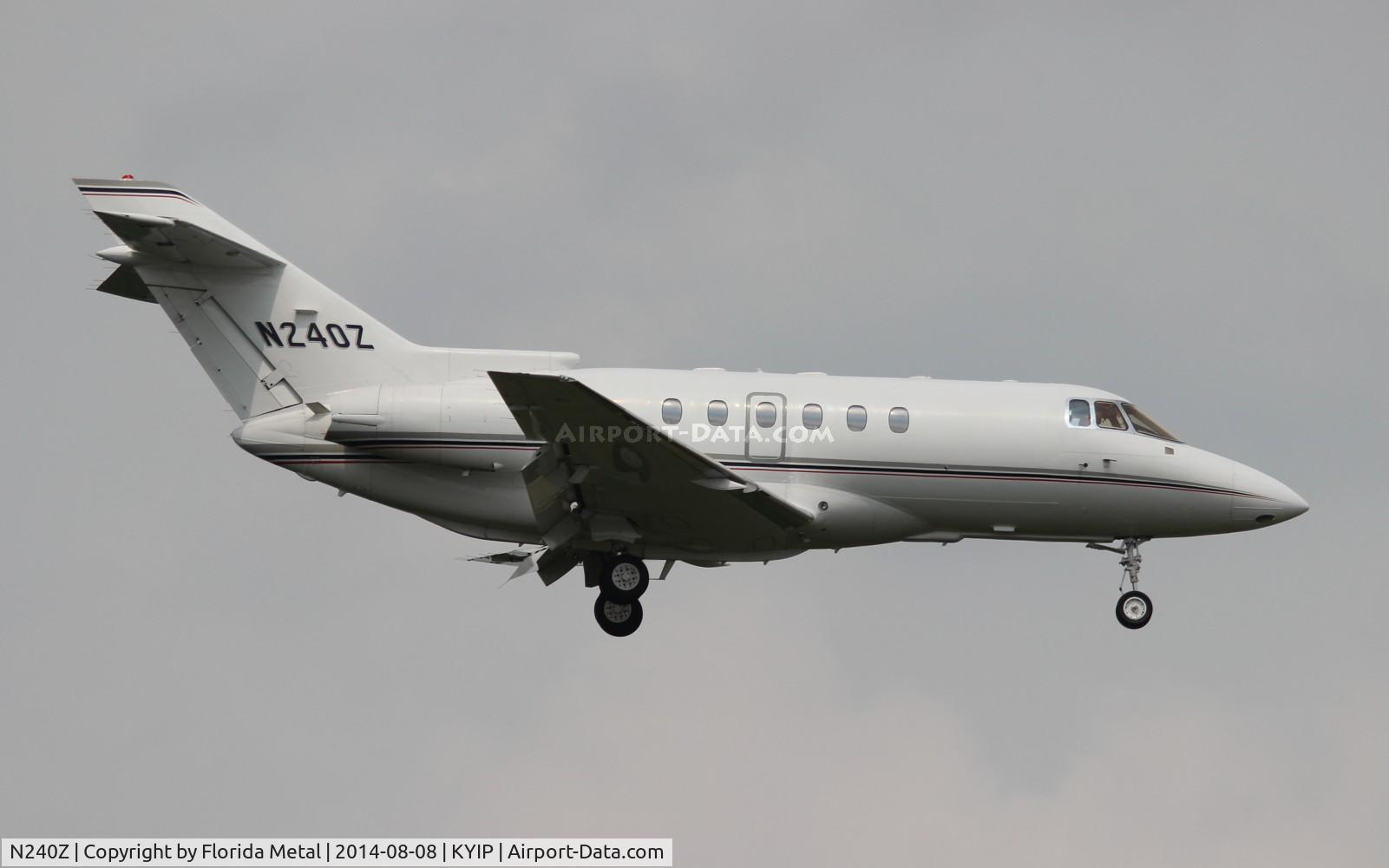 N240Z, 2001 Raytheon Hawker 800XP C/N 258565, Hawker 800 zx