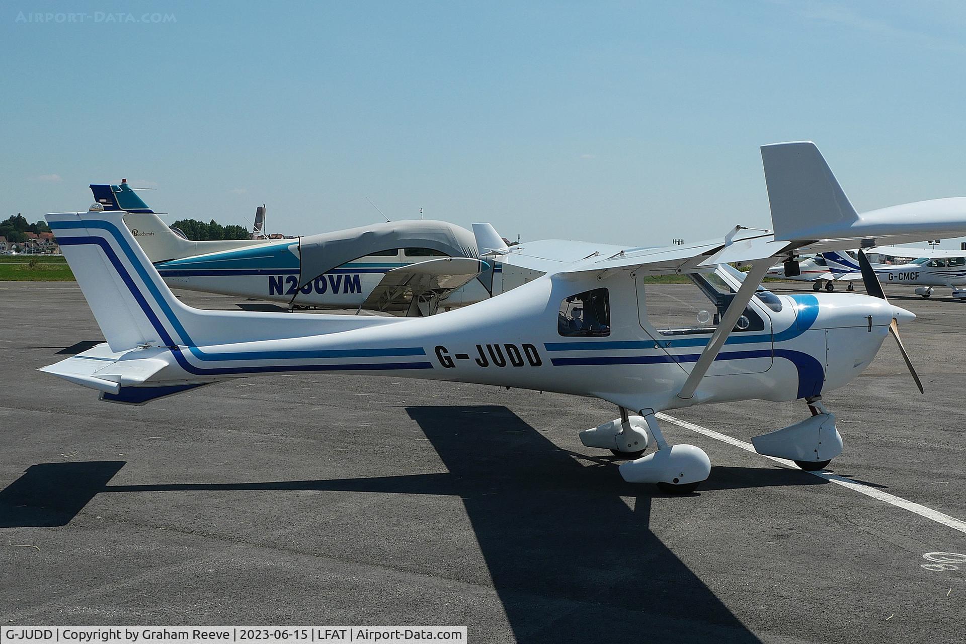 G-JUDD, 2000 Jabiru UL-450 C/N PFA 274A-13570, Parked at Le Touquet.