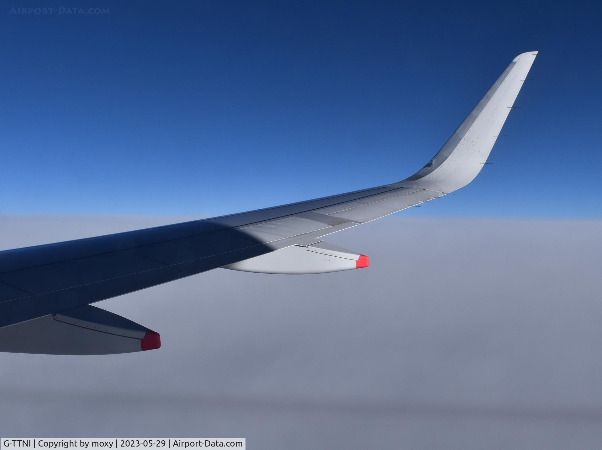 G-TTNI, 2019 Airbus A320-251N C/N 8767, Airbus A320-251N on route to Berlin EDDB from London Heathrow EGLL.