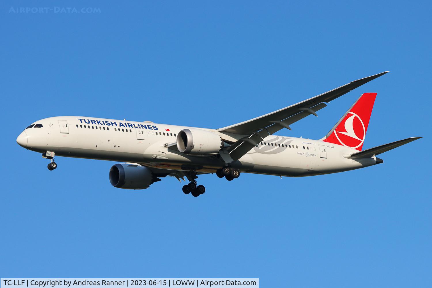 TC-LLF, 2019 Boeing 787-9 Dreamliner Dreamliner C/N 65806, Turkish Airlines Boeing 787