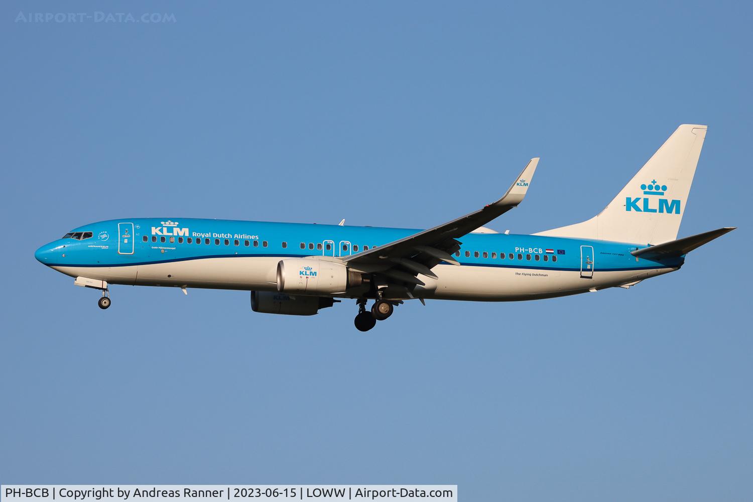 PH-BCB, 2011 Boeing 737-8K2 C/N 39443, KLM Boeing 737