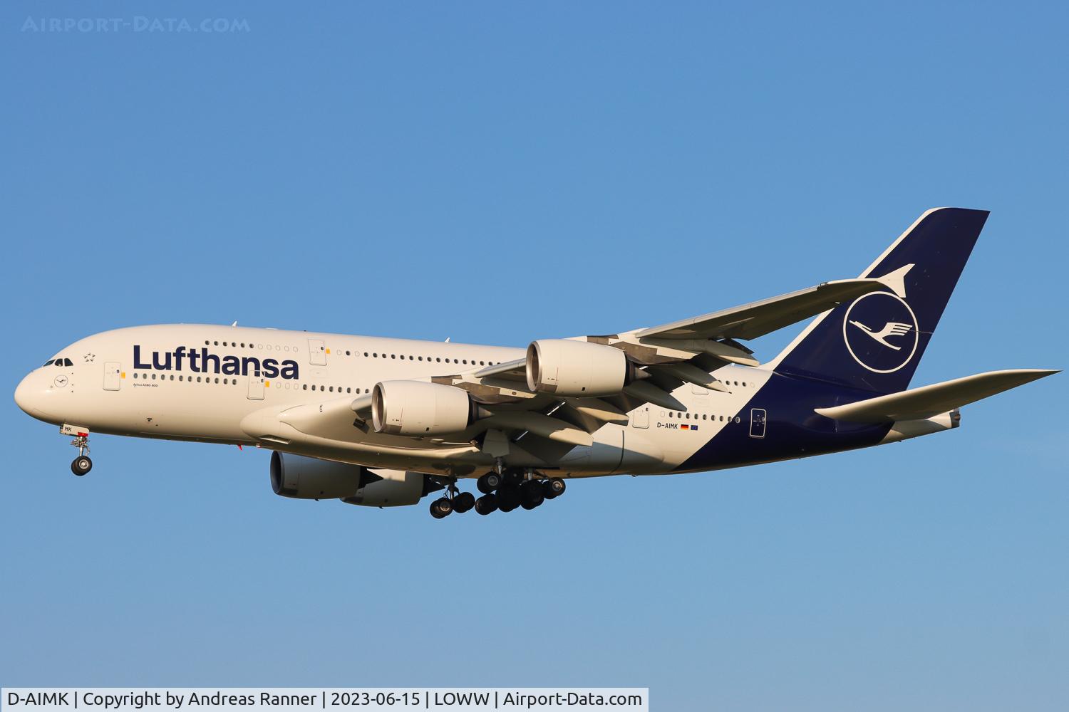 D-AIMK, 2013 Airbus A380-841 C/N 118, Lufthansa A380