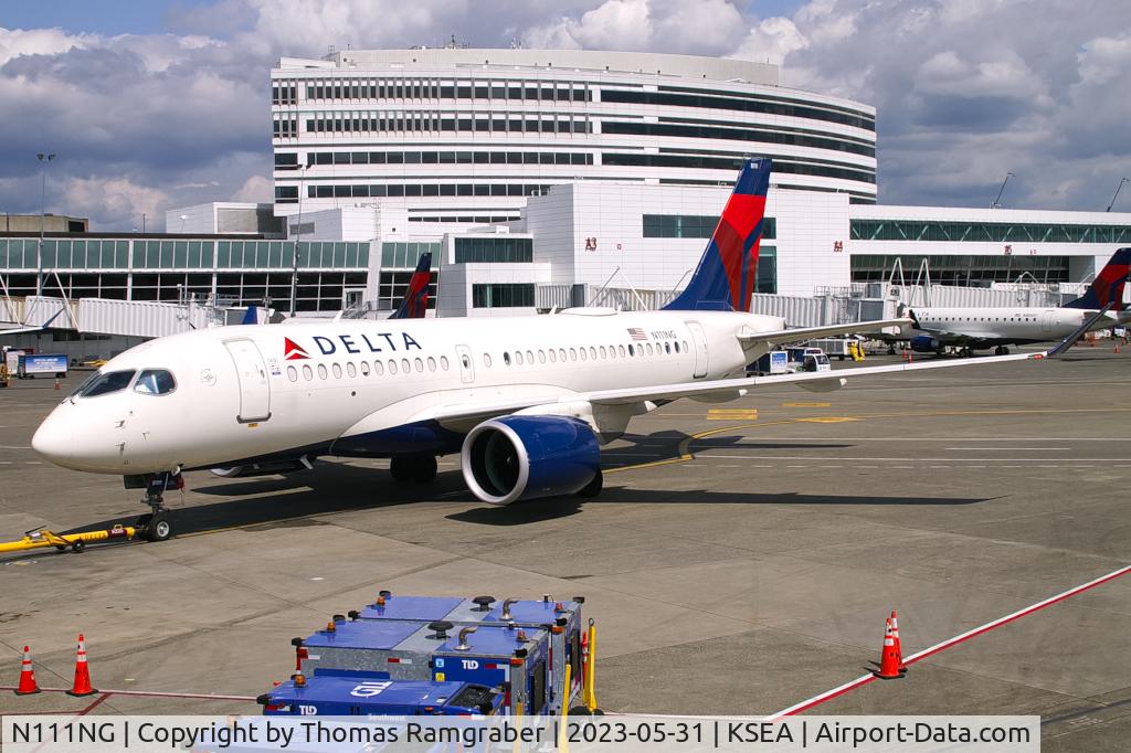 N111NG, 2019 Airbus A220-100 C/N 50030, Delta Air Lines Airbus A220-100