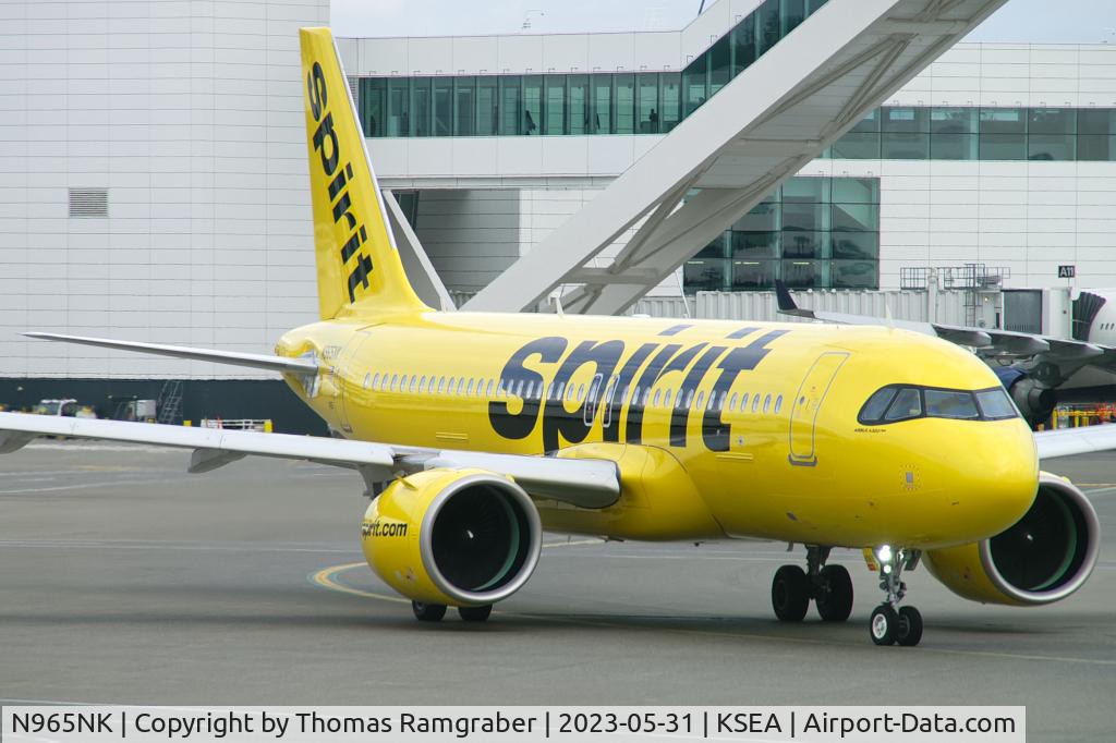 N965NK, 2022 Airbus A320-271N C/N 11124, Spirit Airbus  A320Neo