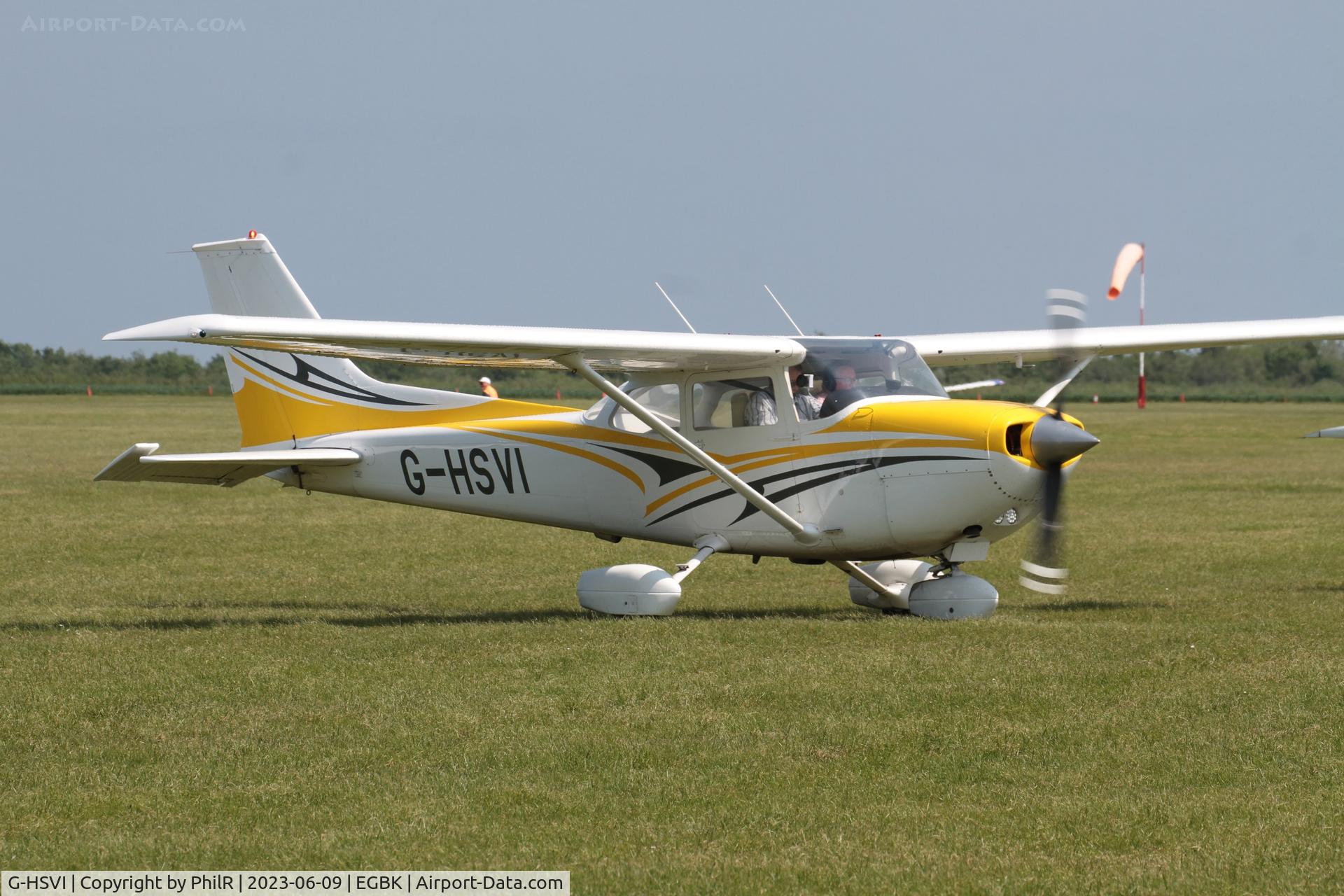 G-HSVI, 1974 Reims FR172F Reims Rocket C/N 0487, G-HSVI 1974 Reims Cessna FR172J Rocket AeroExpo Sywell