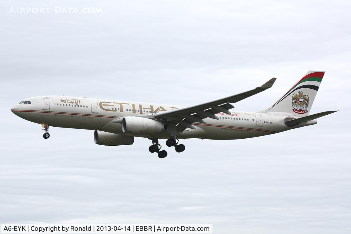 A6-EYK, 2006 Airbus A330-243 C/N 788, at bru