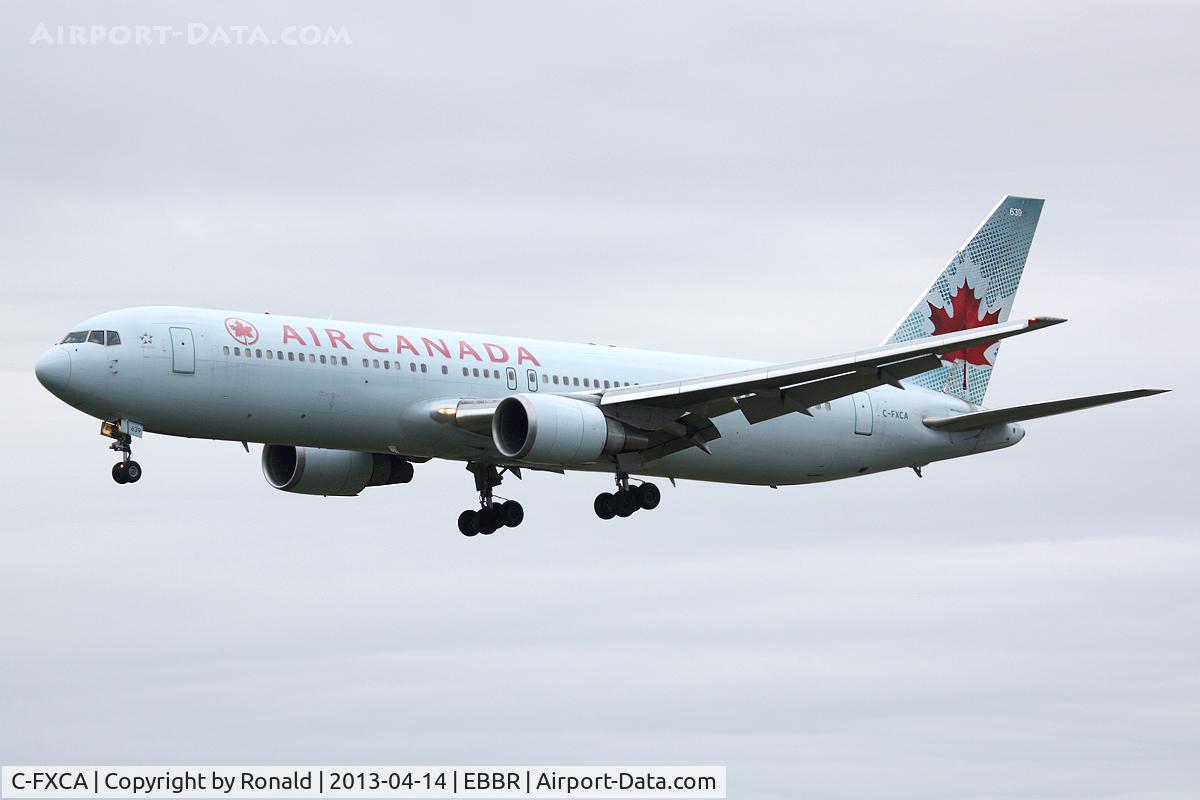 C-FXCA, 1990 Boeing 767-375/ER C/N 24574, at bru