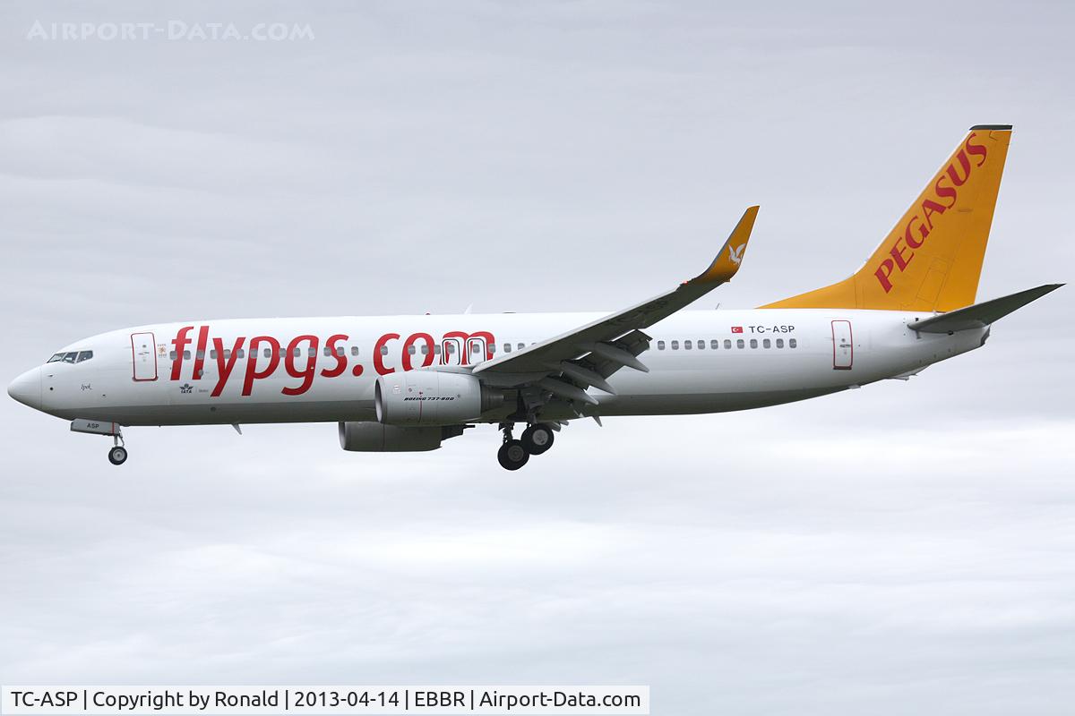 TC-ASP, 2011 Boeing 737-82R C/N 40011, at bru