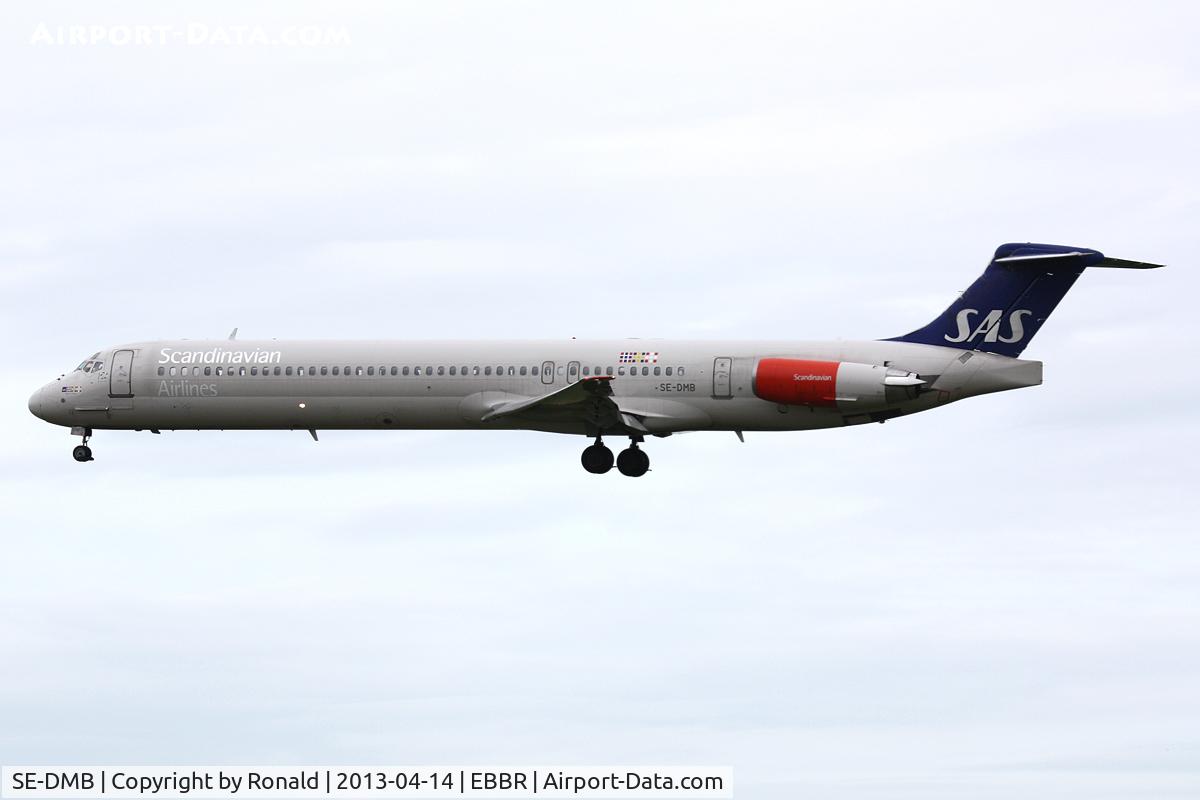 SE-DMB, 1991 McDonnell Douglas MD-81 (DC-9-81) C/N 53314, at bru