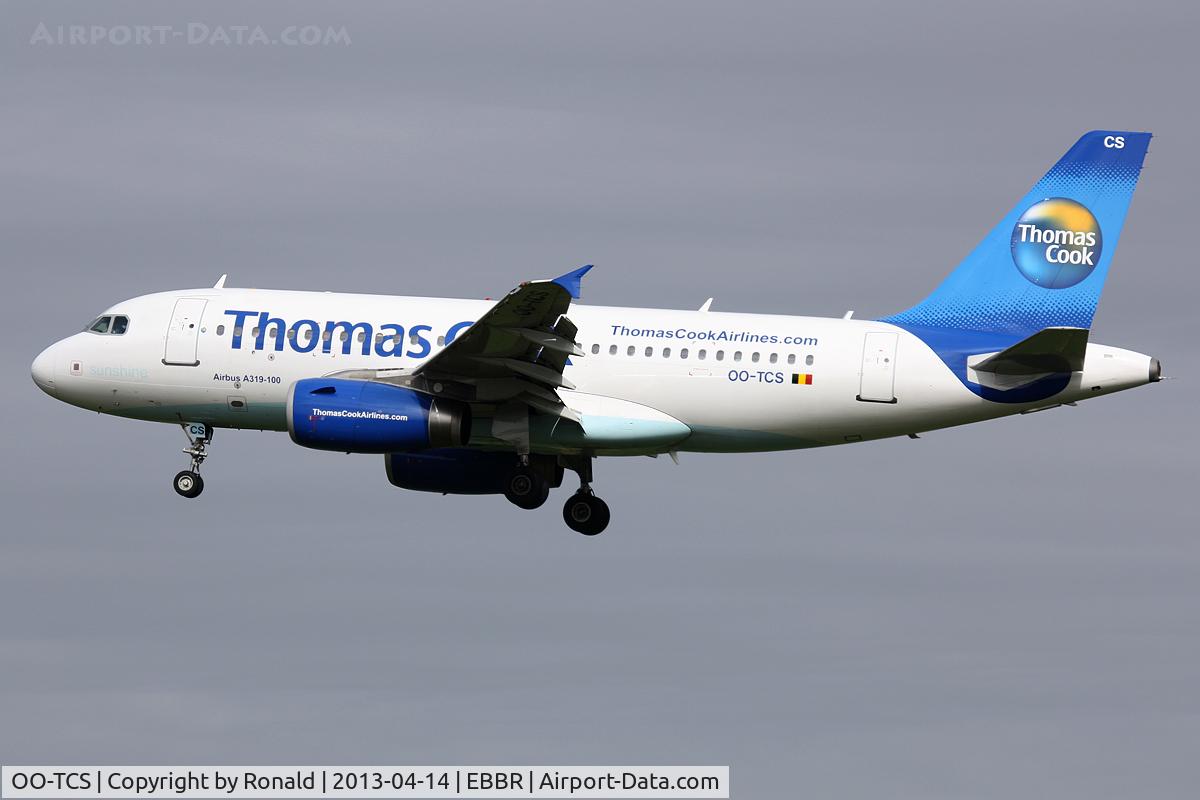 OO-TCS, 2004 Airbus A319-132 C/N 2362, at bru