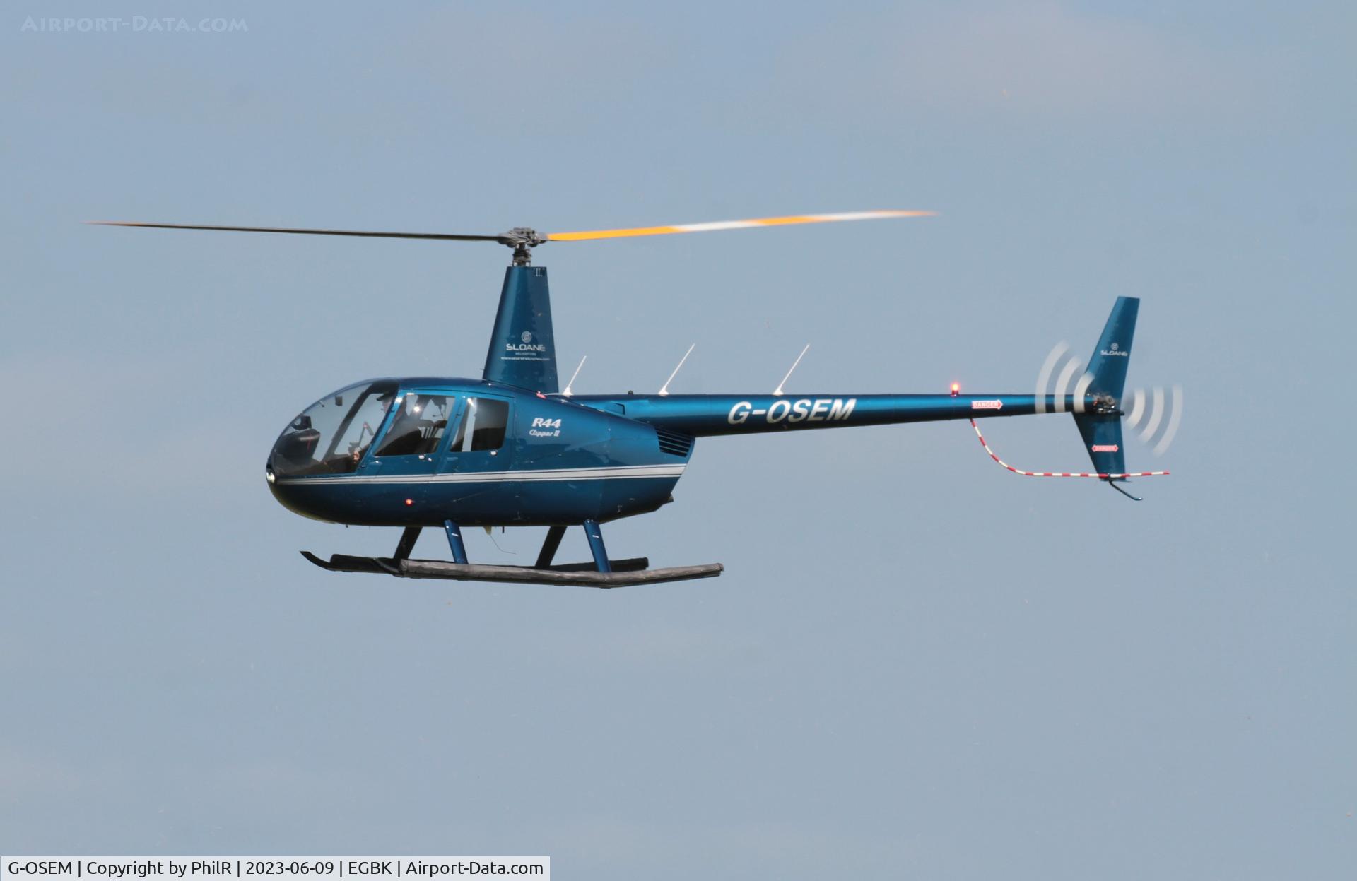 G-OSEM, 2014 Robinson R44 Clipper II C/N 13665, G-OSEM 2014 Robinson R44 Clipper ll AeroExpo Sywell