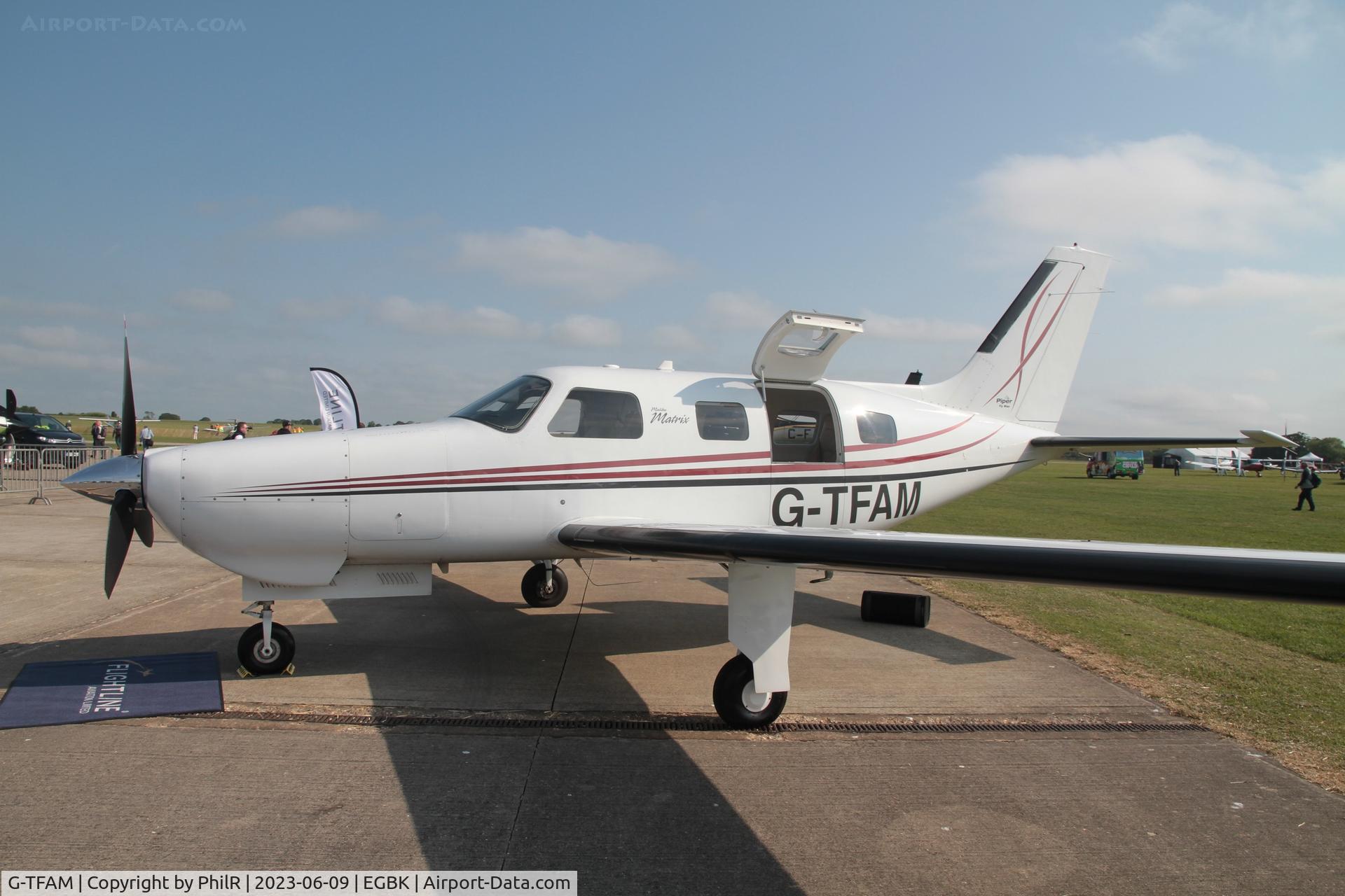 G-TFAM, 2008 Piper PA-46R-350T Malibu Matrix C/N 4692068, G-TFAM 2008 Piper PA-46R Malibu Matrix AeroExpo Sywell
