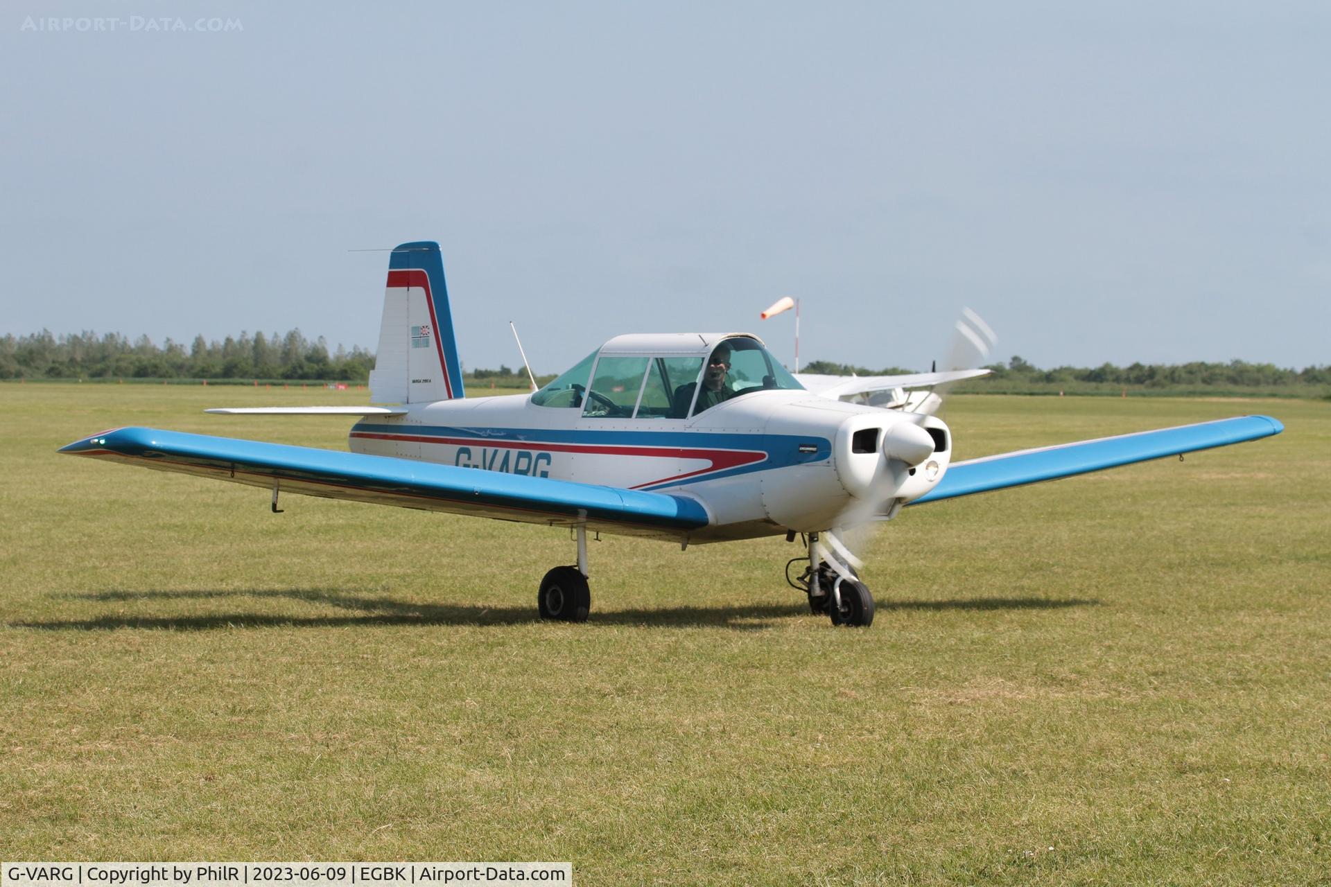G-VARG, 1980 Varga 2150A Kachina C/N VAC-157-80, G-VARG 1980 Varga Aircraft Corp Varga 2150A  Kachina AeroExpo Sywell