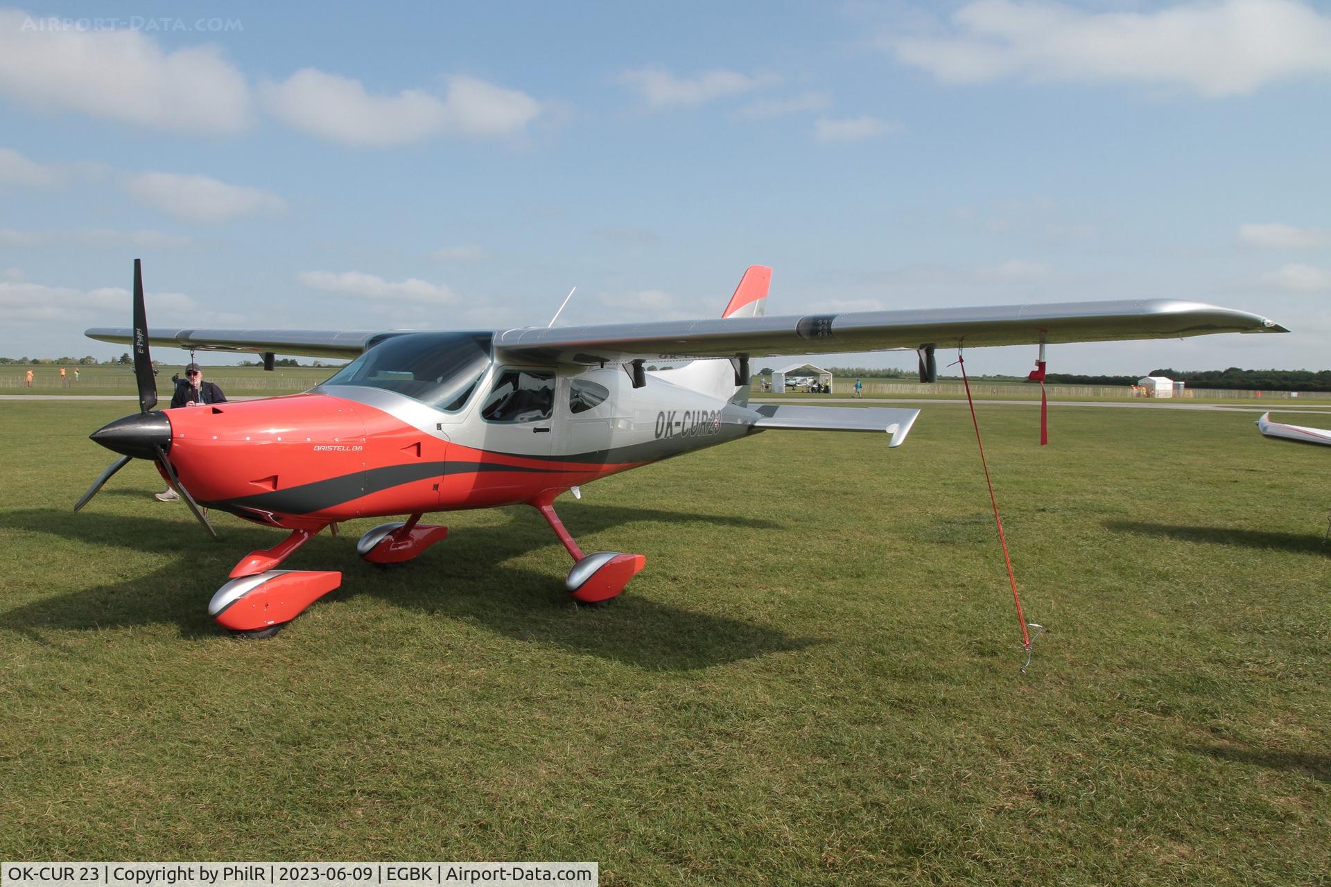 OK-CUR 23, 2023 BRM Aero Bristell B8 C/N 002/2023, OK-CUR23 2023 BRM Aero Bristell B8 AeroExpo Sywell