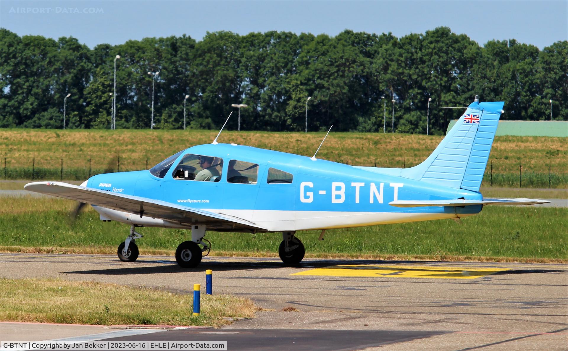 G-BTNT, 1976 Piper PA-28-151 Cherokee Warrior C/N 28-7615401, Lelystad Airport
