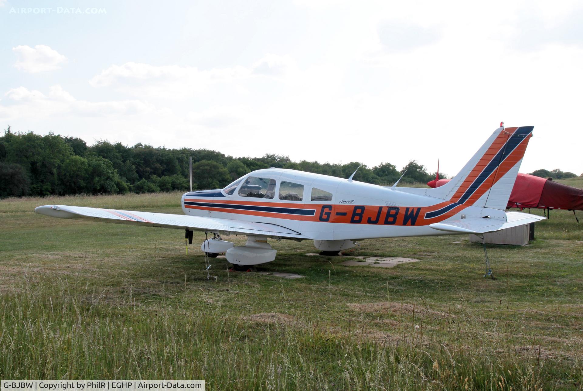 G-BJBW, 1981 Piper PA-28-161 Cherokee Warrior II C/N 28-8116280, G-BJBW 1981 Piper PA-28 Cherokee Warrior ll Popham