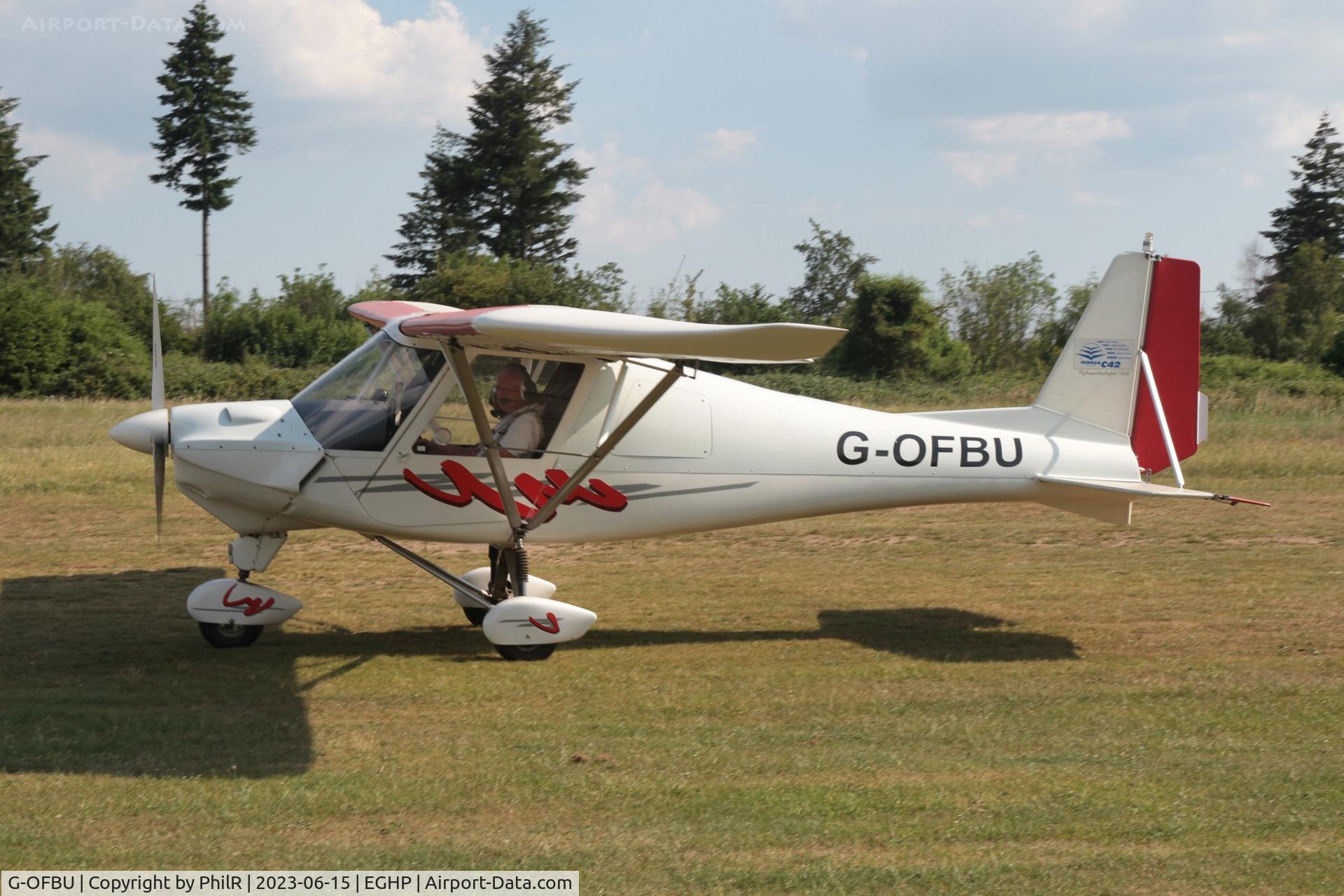 G-OFBU, 2001 Comco Ikarus C42 FB UK C/N PFA 322-13653, G-OFBU 2001 Comco Ikarus C42 FB UK Popham