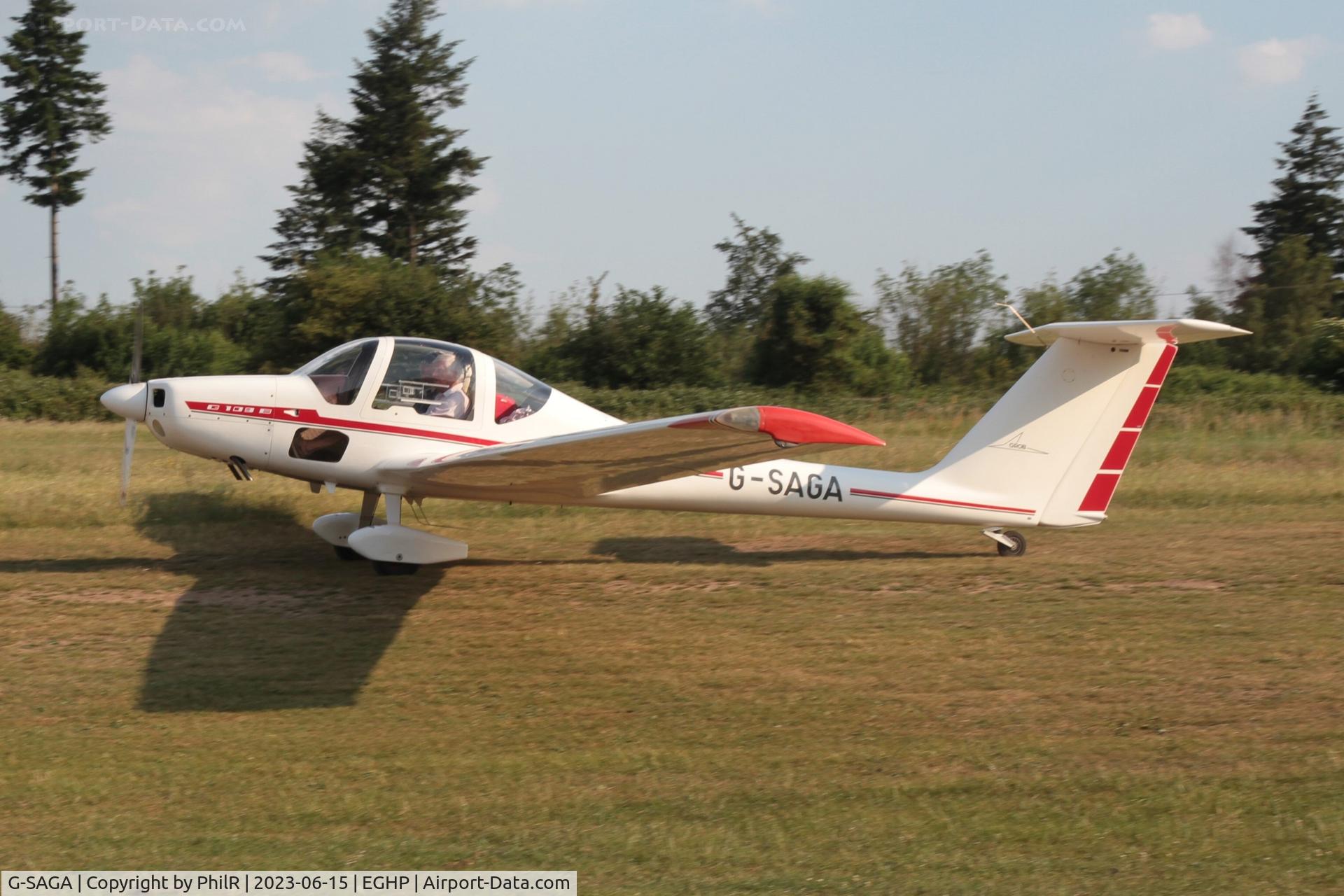 G-SAGA, 1985 Grob G-109B C/N 6364, G-SAGA 1985 Grob G109B Popham