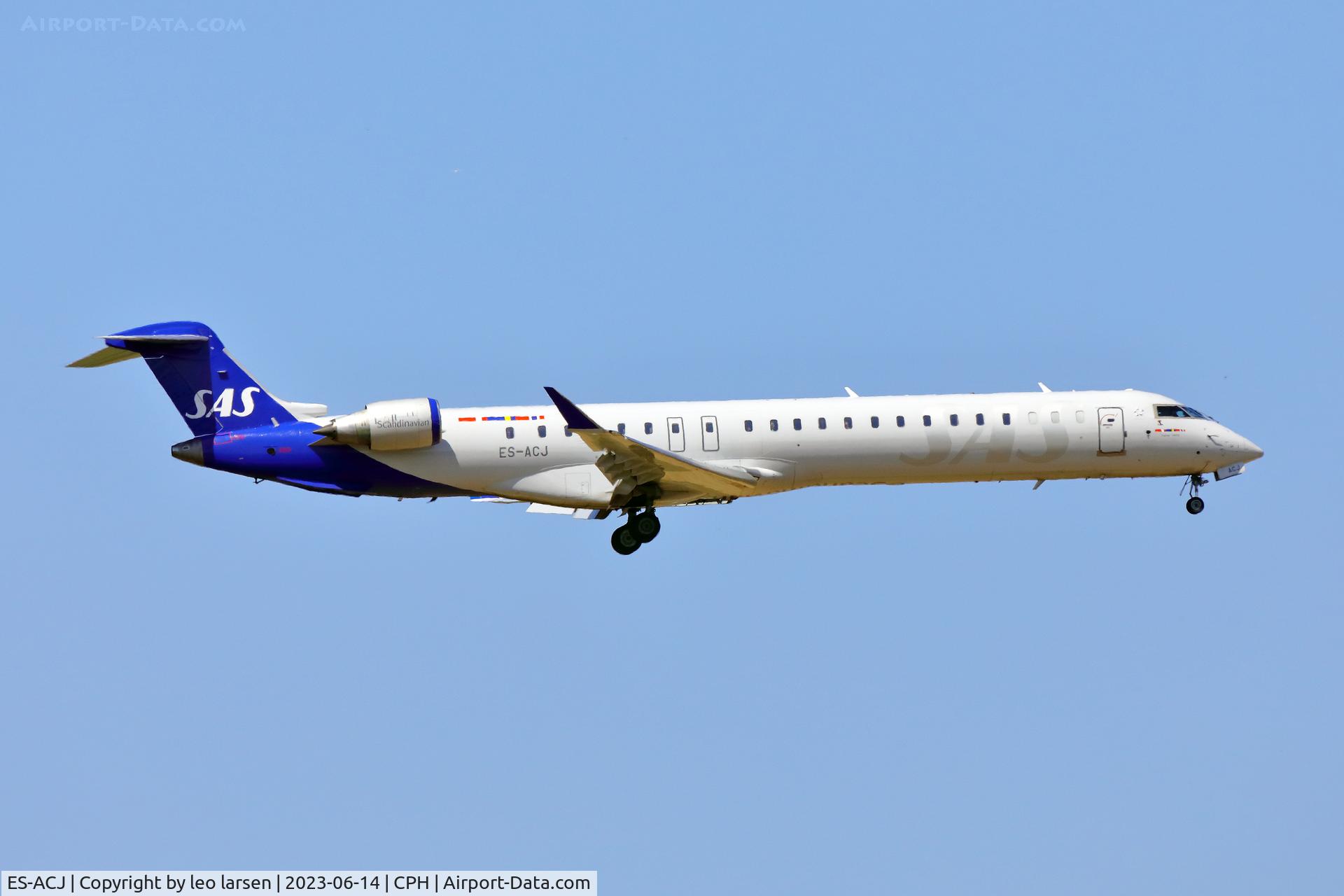 ES-ACJ, 2010 Bombardier CRJ-900LR (CL-600-2D24) C/N 15250, Copenhagen 14.6.2023