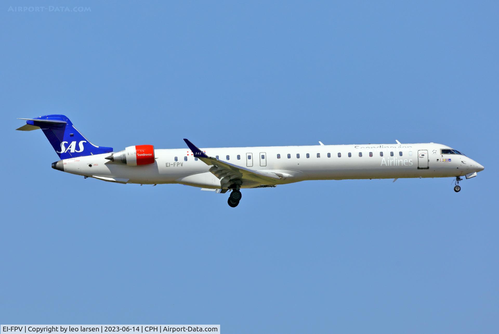 EI-FPV, 2017 Bombardier CRJ-900LR (CL-600-2D24) C/N 15440, Copenhagen 14.6.2023