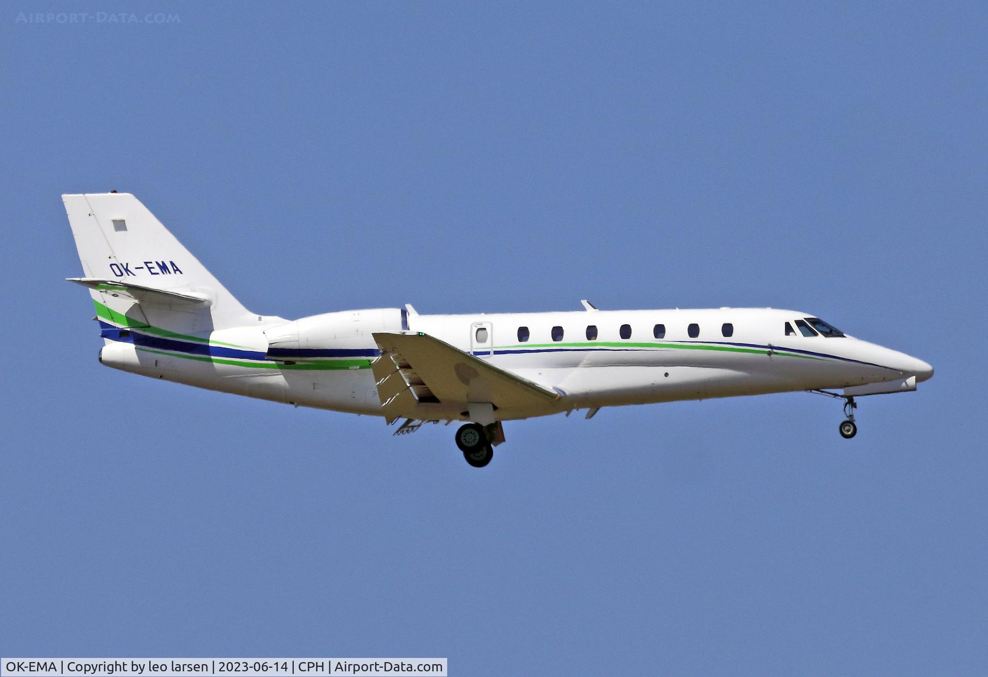 OK-EMA, 2009 Cessna 680 Citation Sovereign C/N 680-0279, Copenhagen 14.6.2023