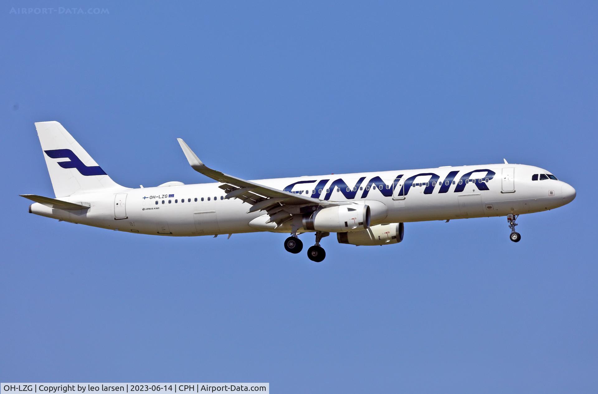 OH-LZG, 2013 Airbus A321-231 C/N 5758, Copenhagen 14.6.2023