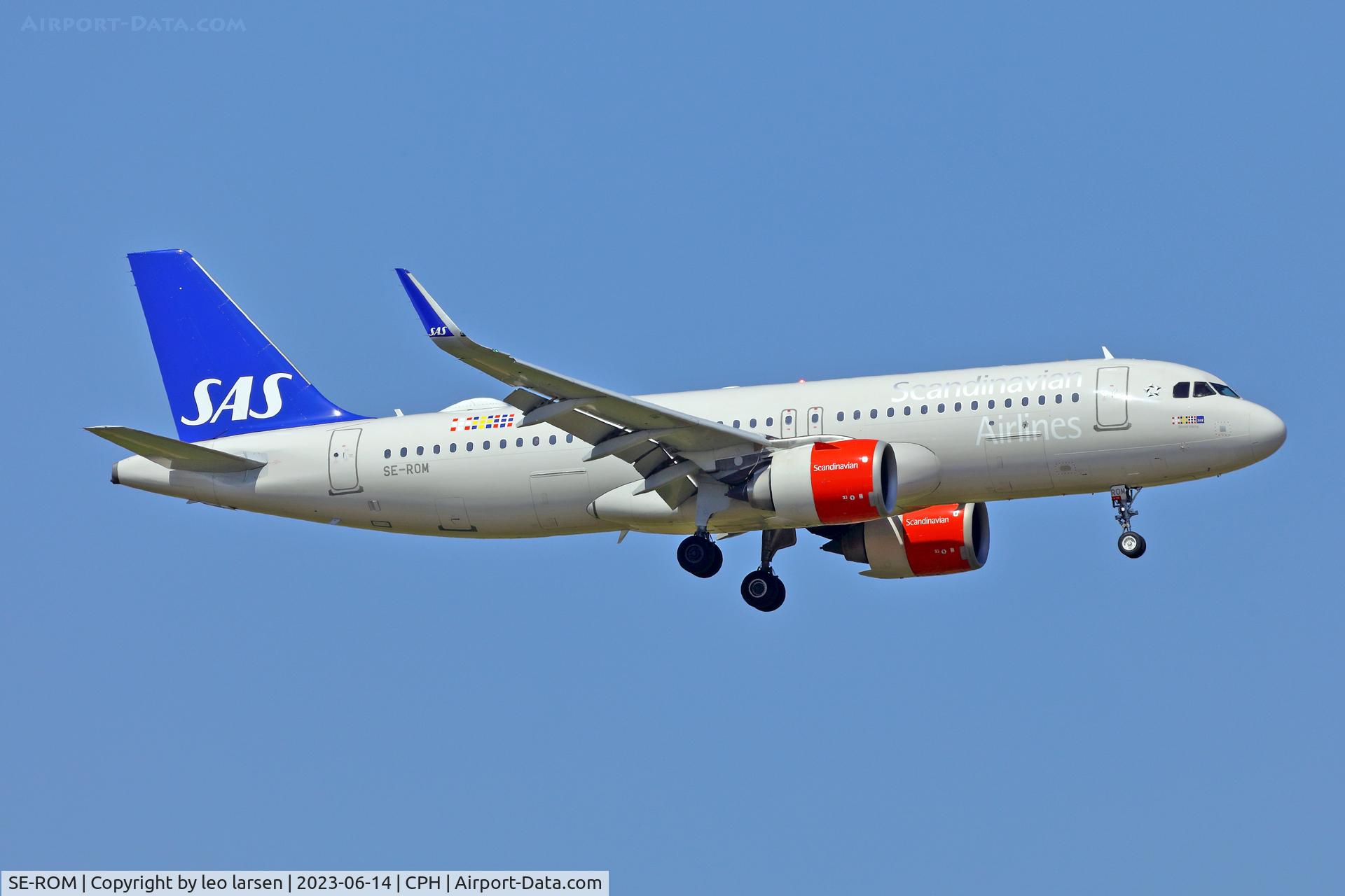 SE-ROM, 2018 Airbus A320-251N C/N 8494, Copenhagen 14.6.2023