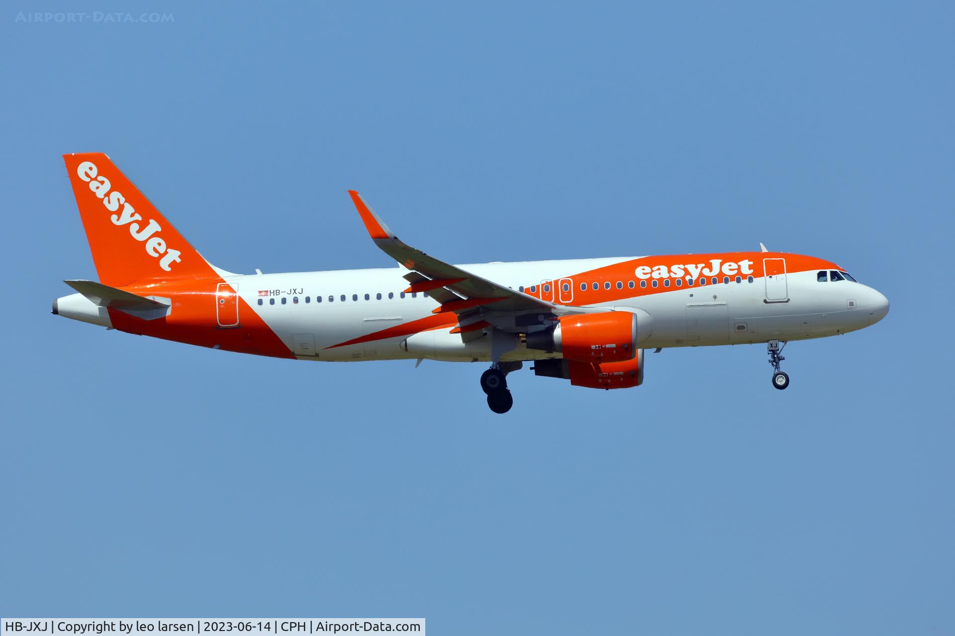 HB-JXJ, 2017 Airbus A320-214 C/N 7772, Copenhagen 14.6.2023