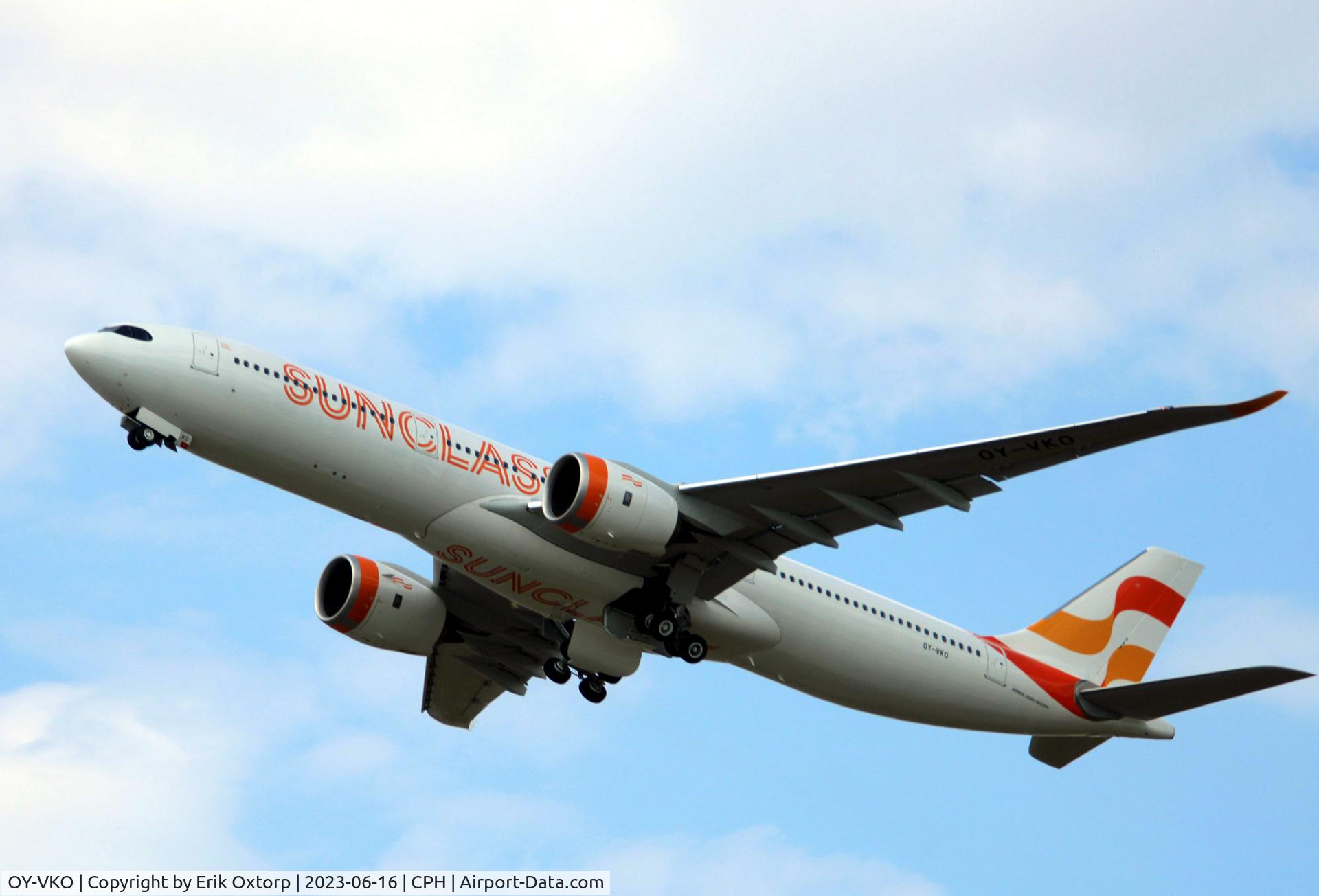 OY-VKO, 2020 Airbus A330-941 C/N 1981, OY-VKO taking off rw 22L