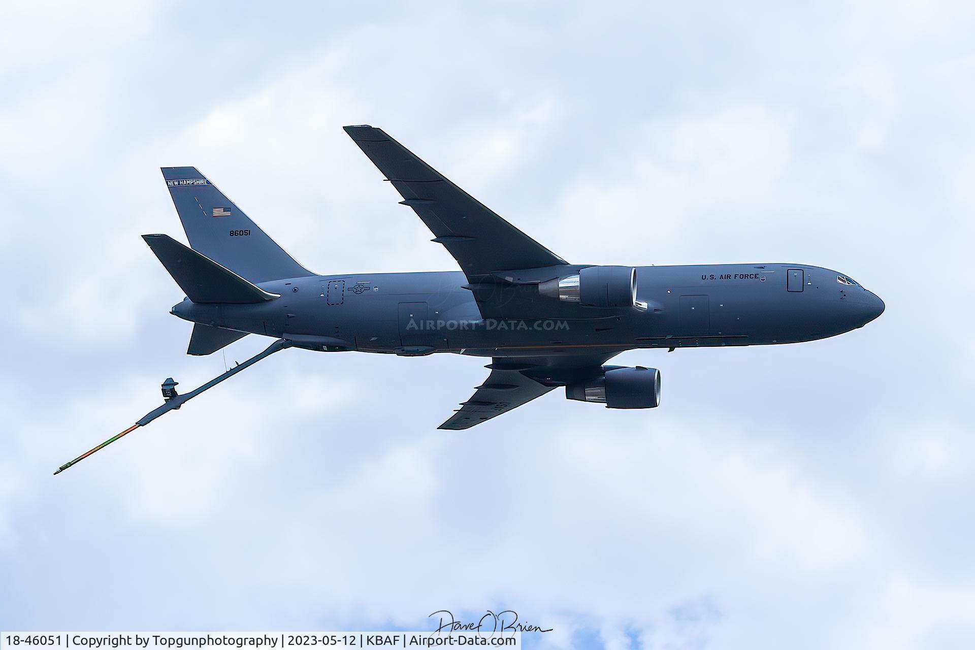 18-46051, 2017 Boeing KC-46A Pegasus C/N 41868/1188, PACK82 with its boom lowered