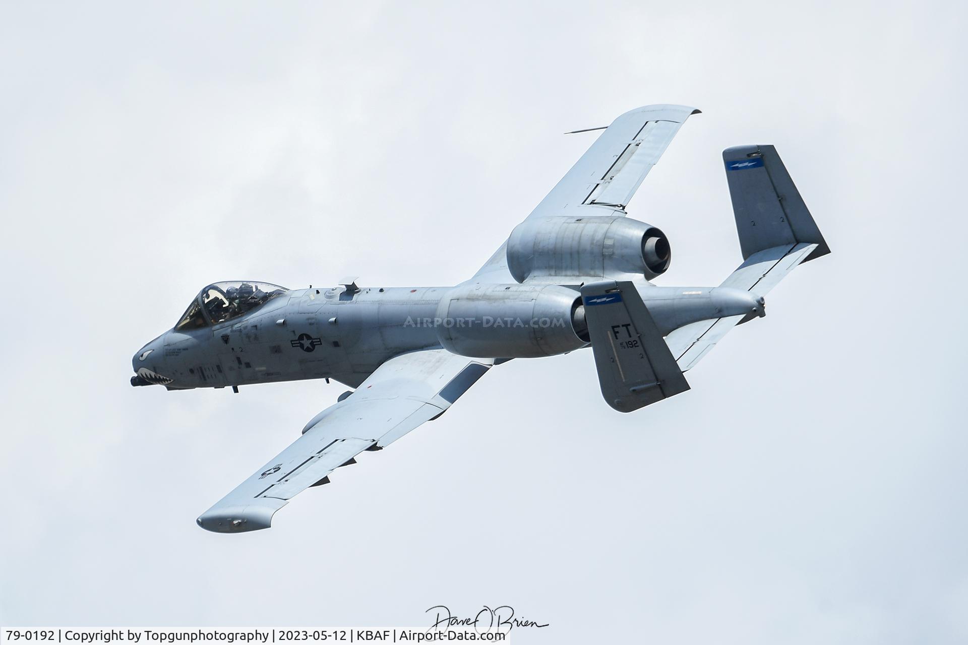 79-0192, 1979 Fairchild Republic A-10C Thunderbolt II C/N A10-0456, Fly by