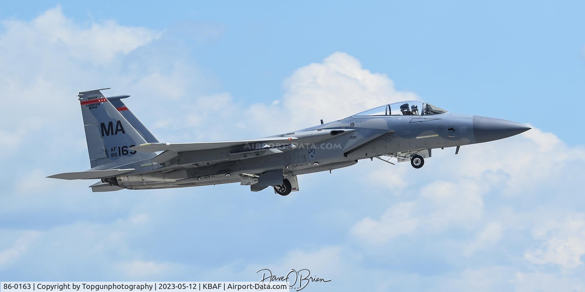 86-0163, 1986 McDonnell Douglas F-15C Eagle C/N 1010/C391, WICKED04 on the go around