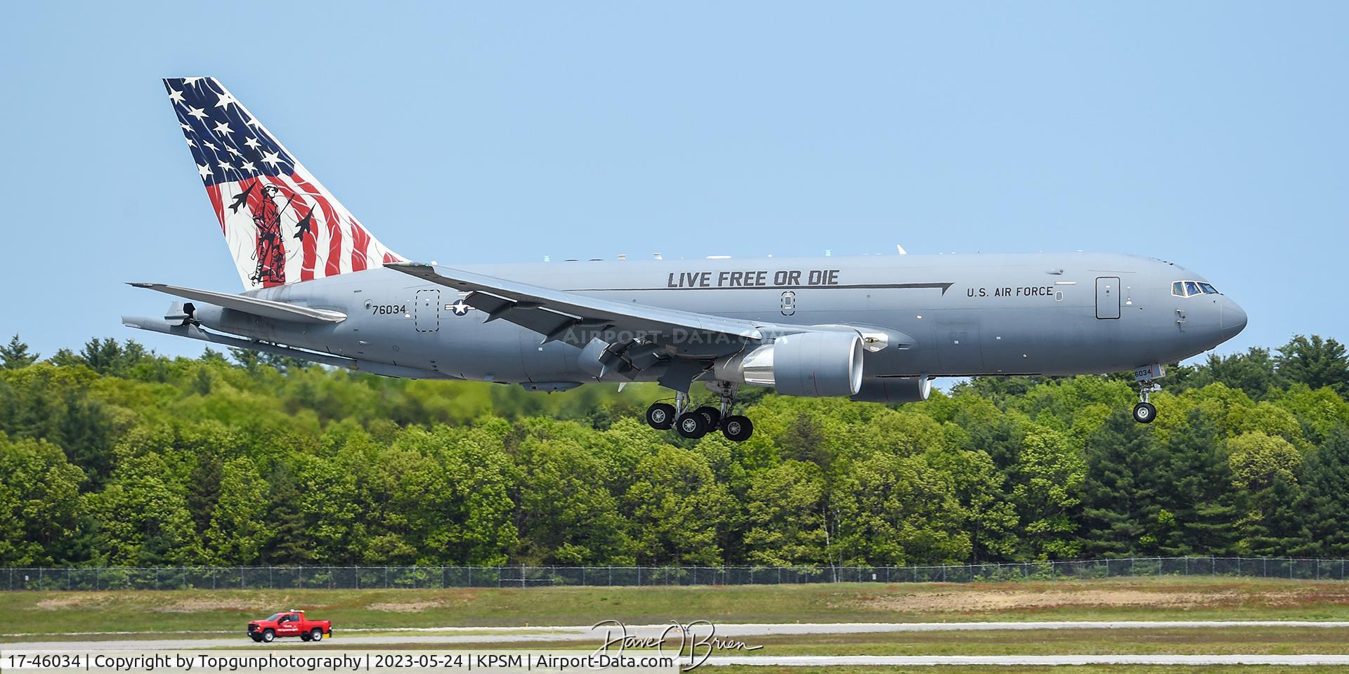 17-46034, 2018 Boeing KC-46A Pegasus C/N 34114, 