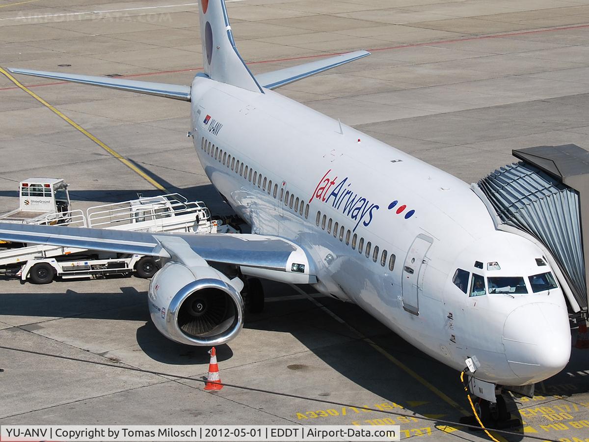YU-ANV, 1988 Boeing 737-3H9 C/N 24140, 
