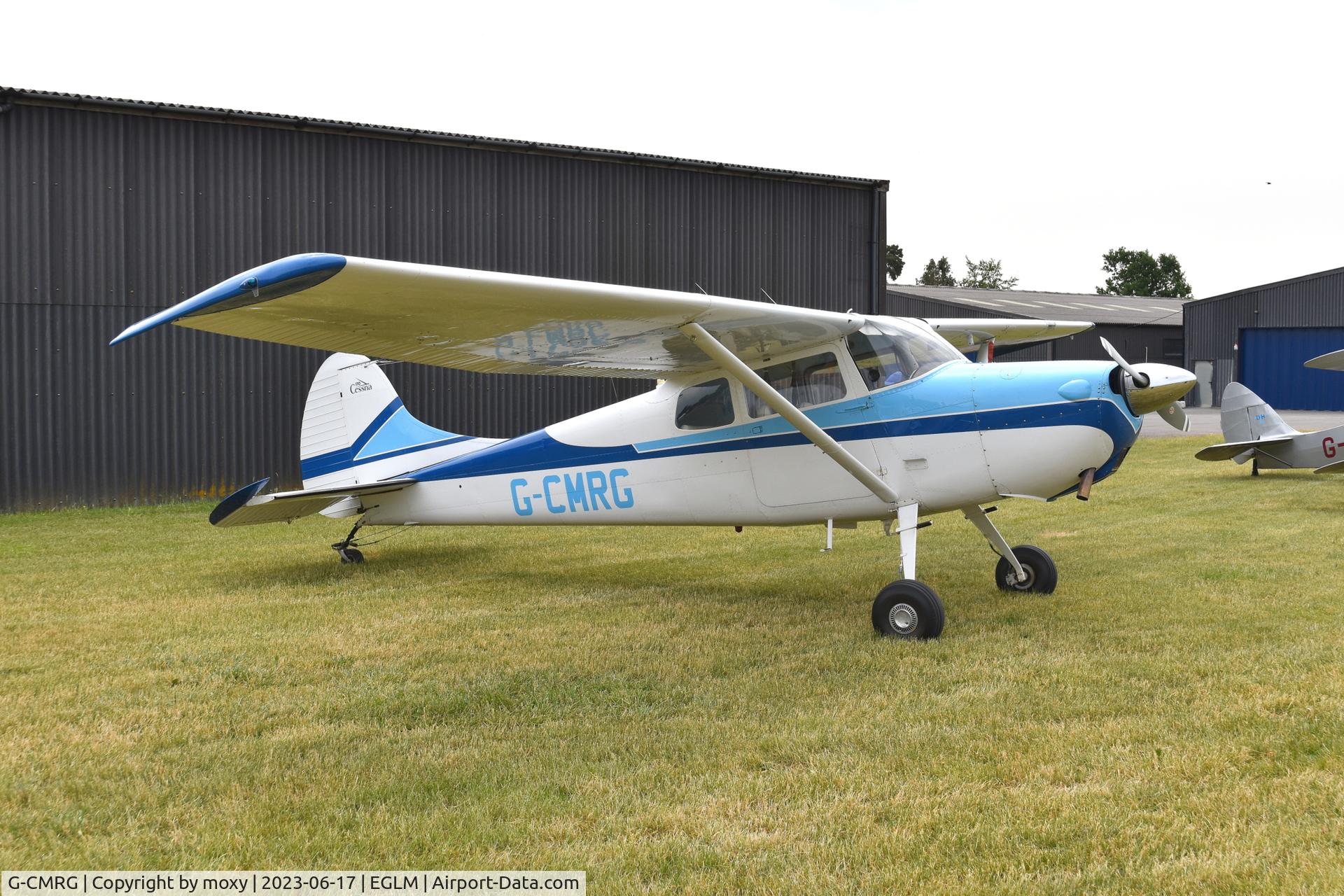 G-CMRG, 1956 Cessna 170B C/N 27093, Cessna 170B at White Waltham. Ex N3550D